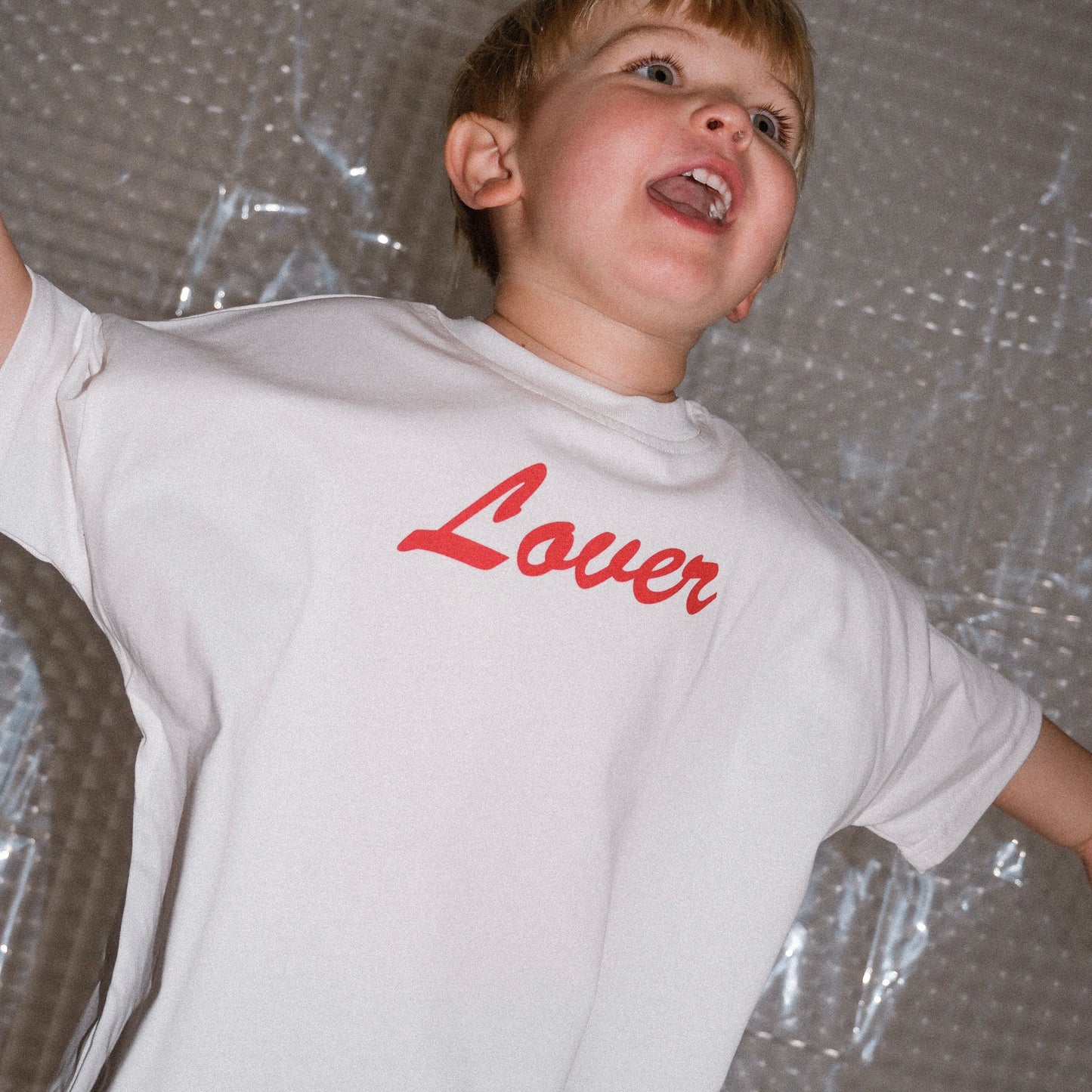 Lover Oversized Tee - True White