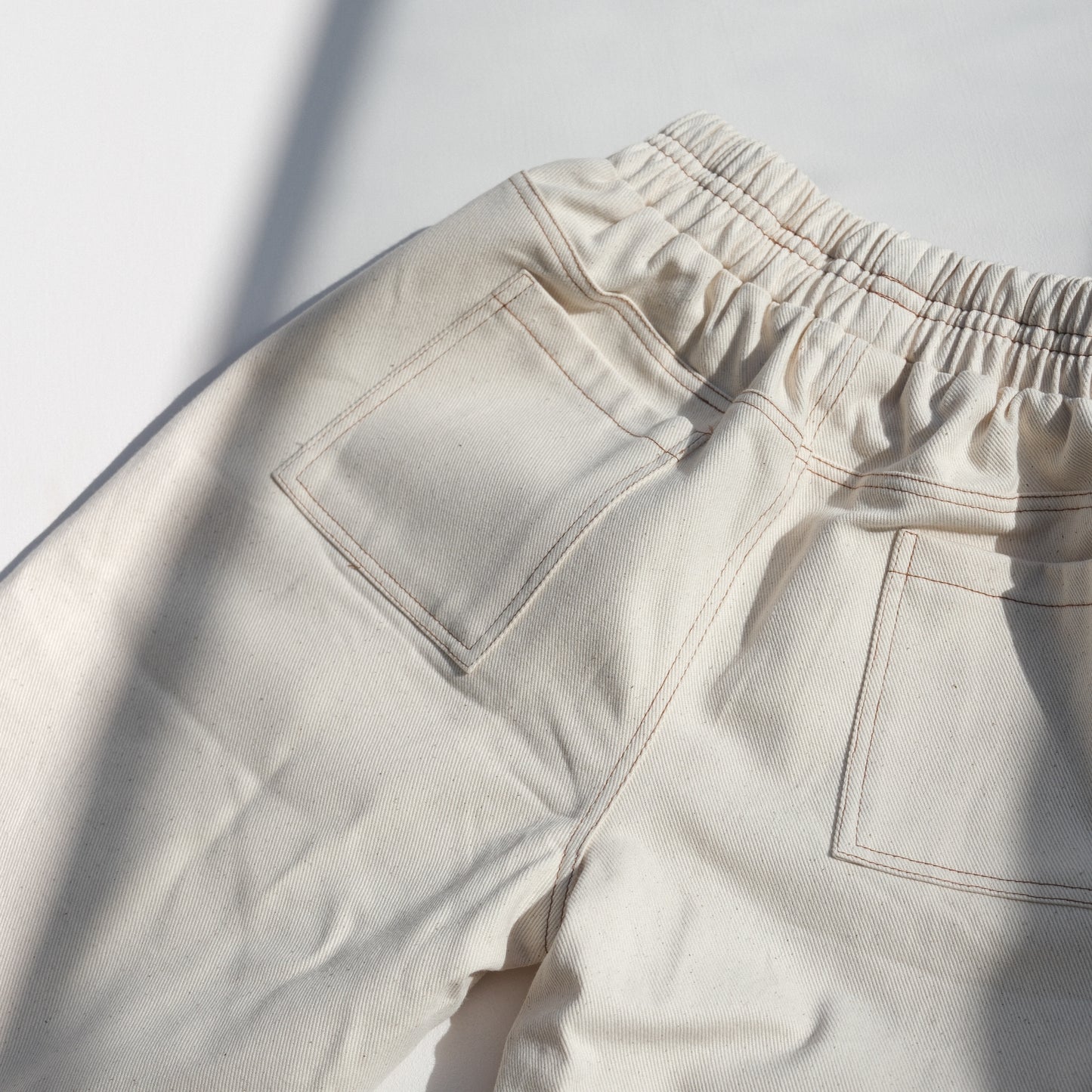Bobby Twill Pant - Cream Fleck