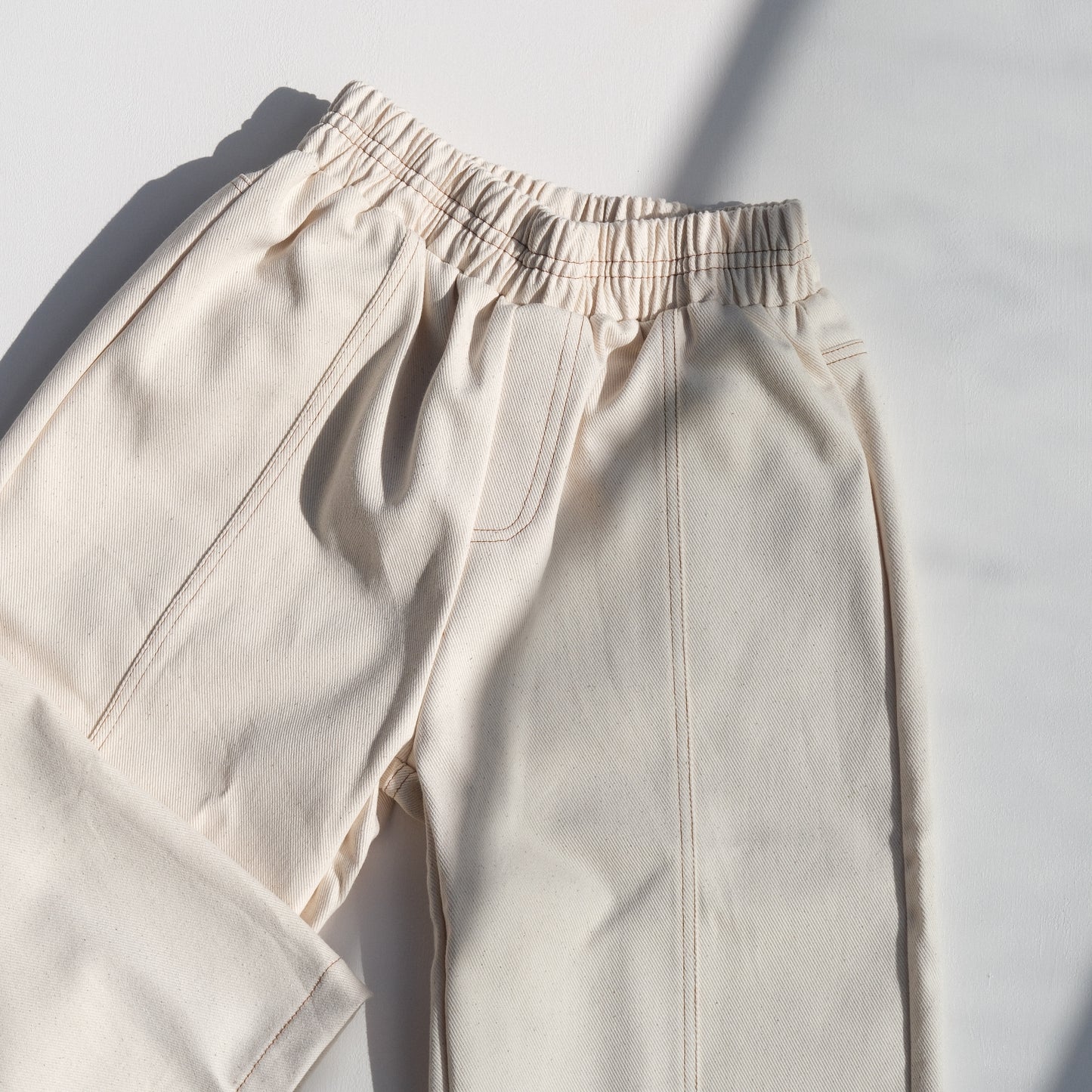 Bobby Twill Pant - Cream Fleck