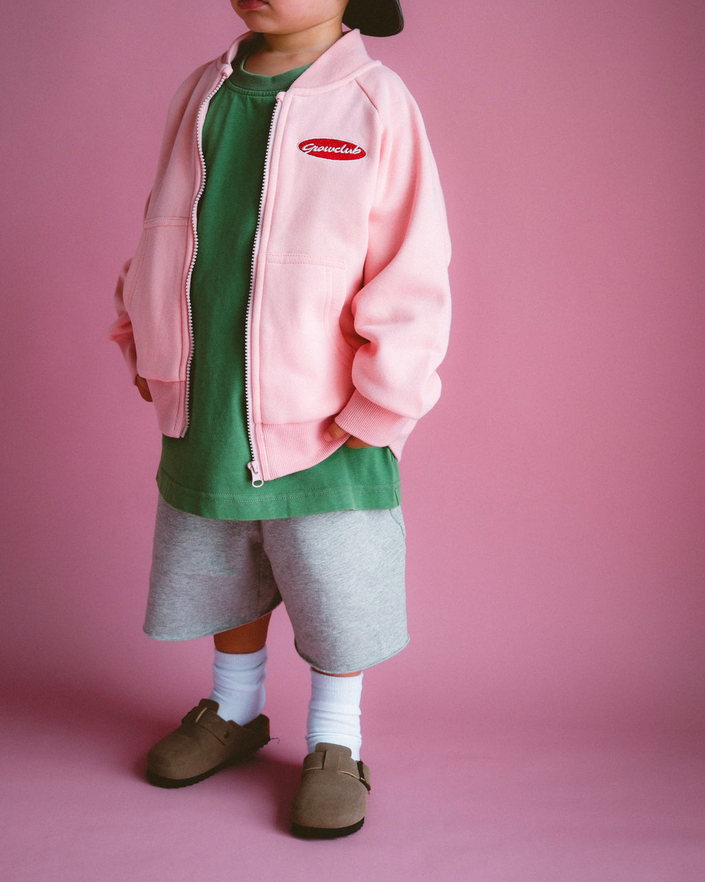 Basic Acid Wash Tee - Forest Green