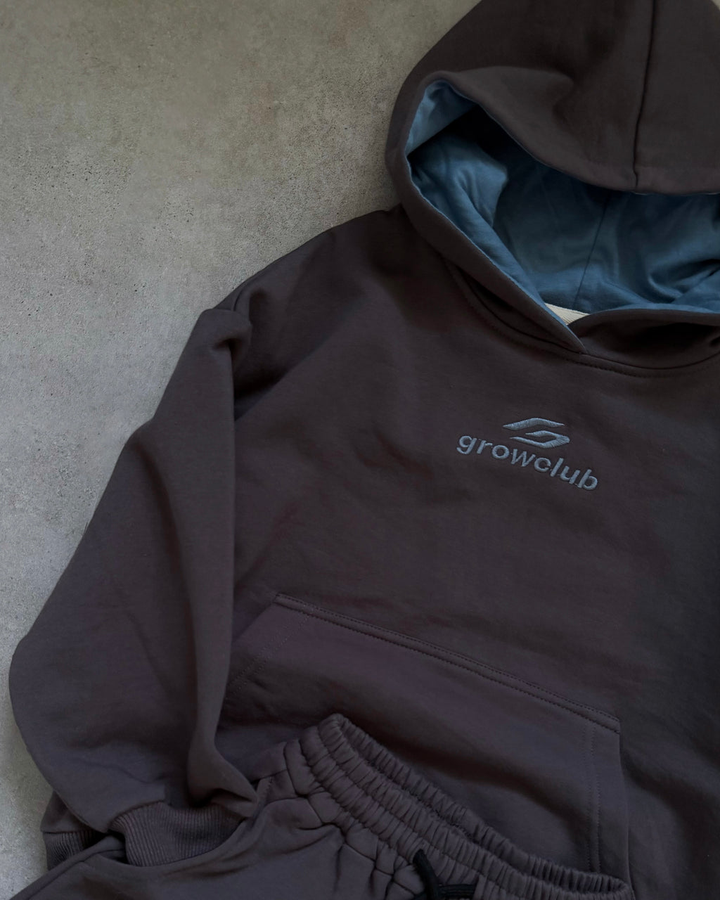 Logo Fleece Hoodie - Slate