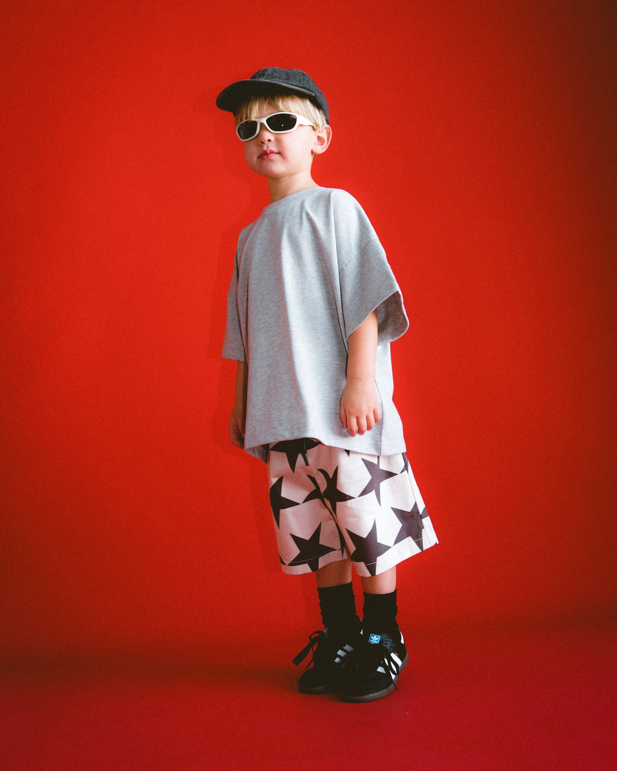 Superstar Longline Short - Off White / Ink