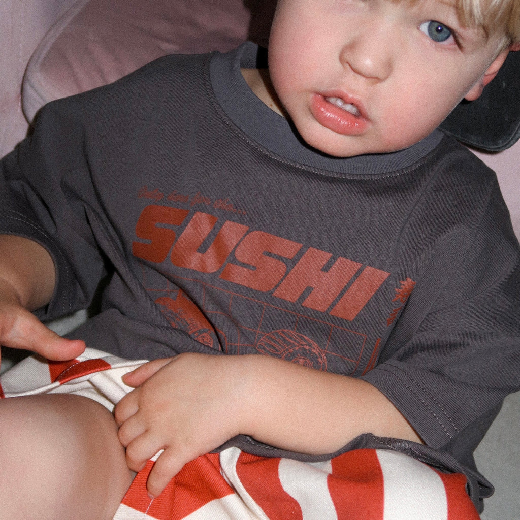 Sushi Oversized Tee - Ink