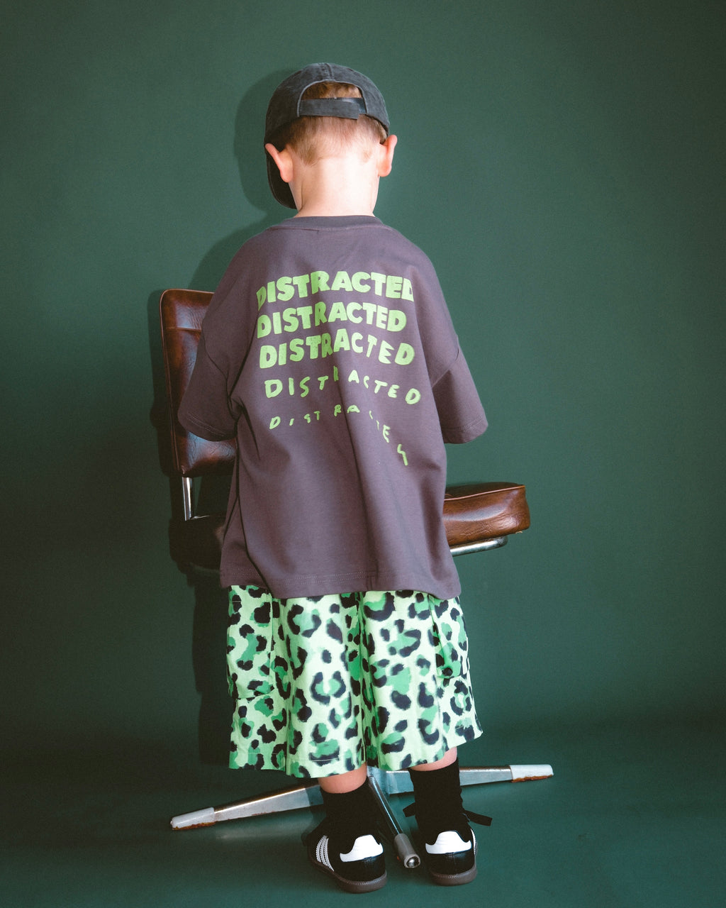 Distracted Tee - Slate