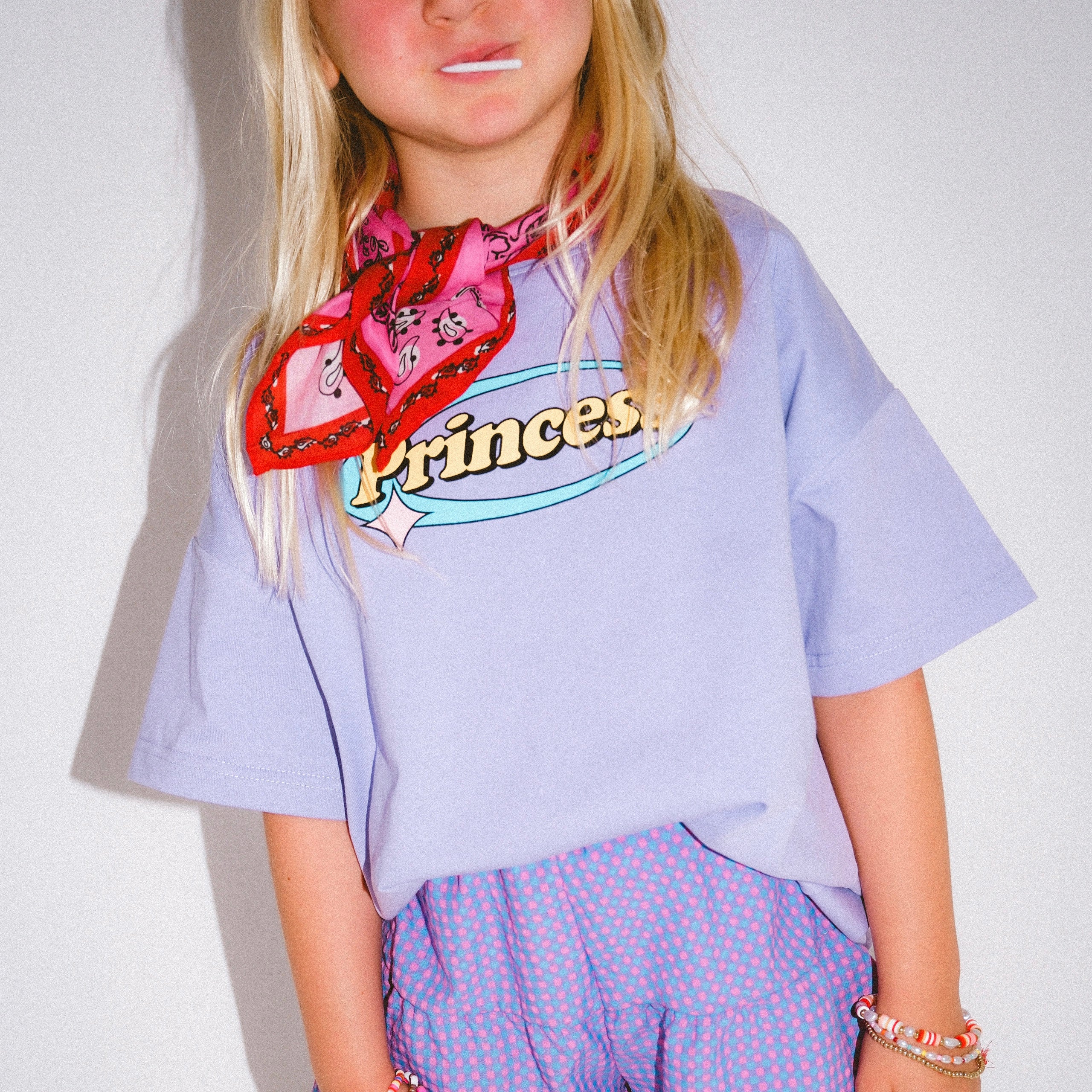 Princess Oversized Tee - Purple