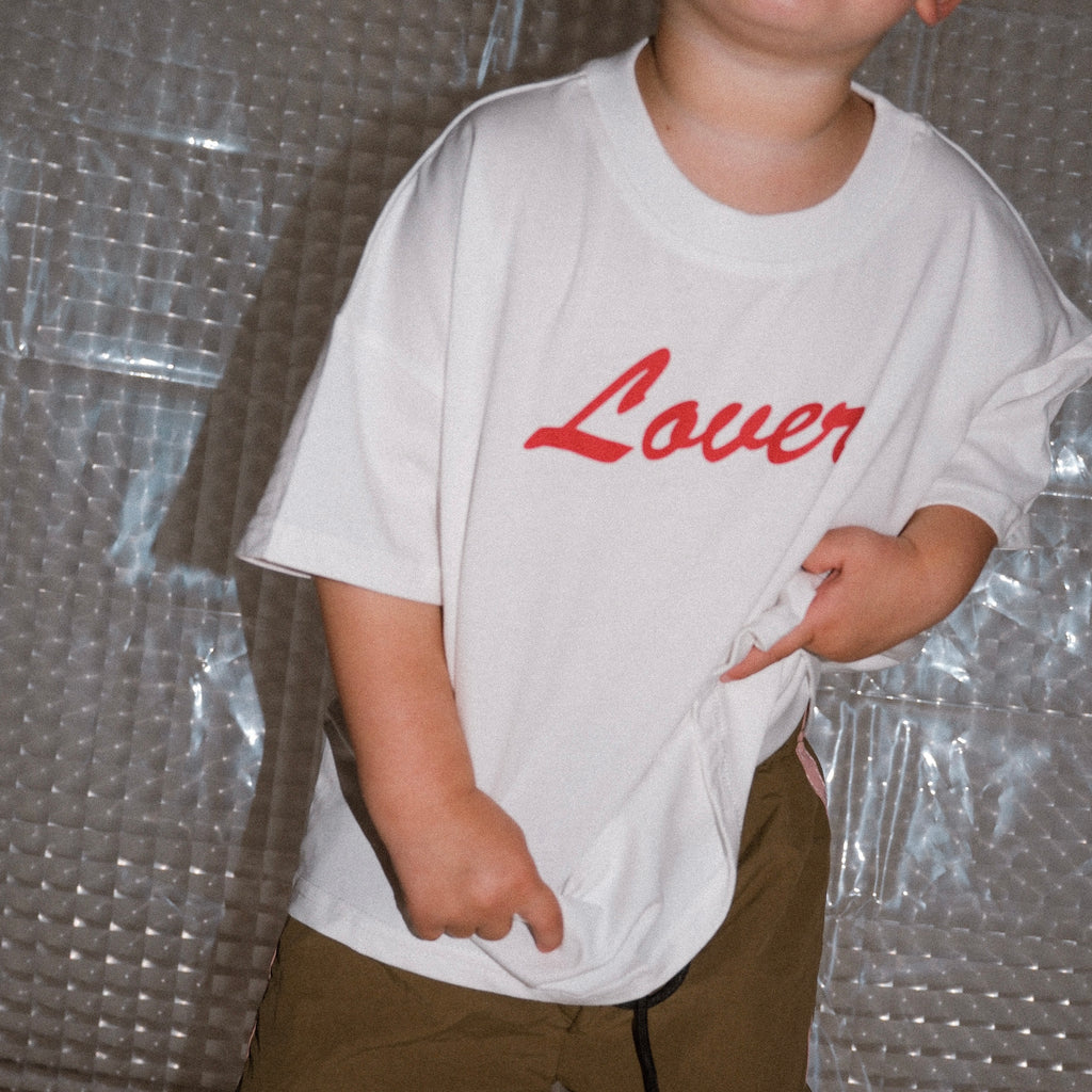 Lover Oversized Tee - True White
