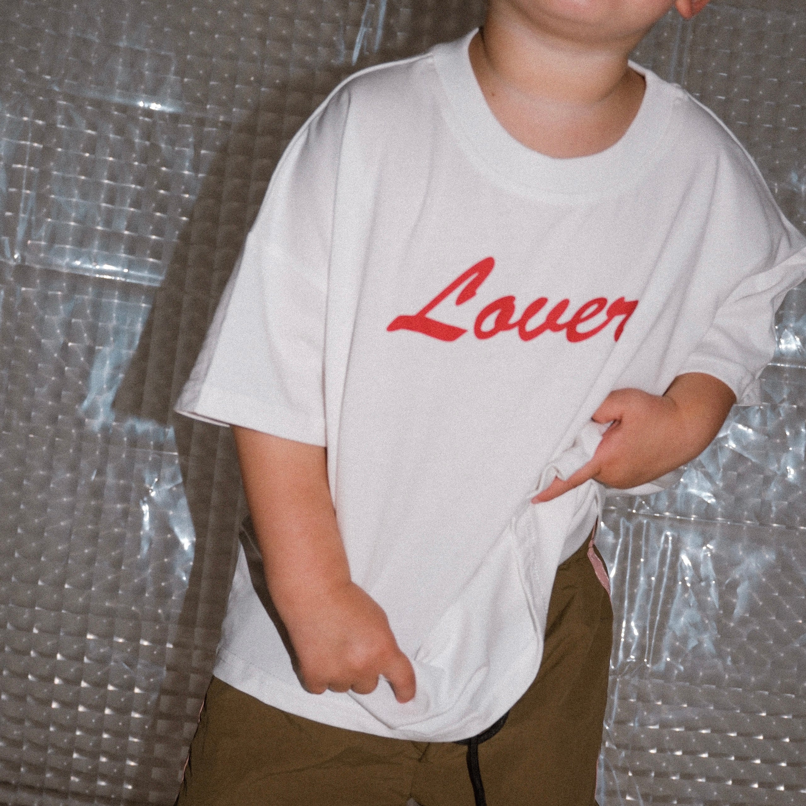 Lover Oversized Tee - True White