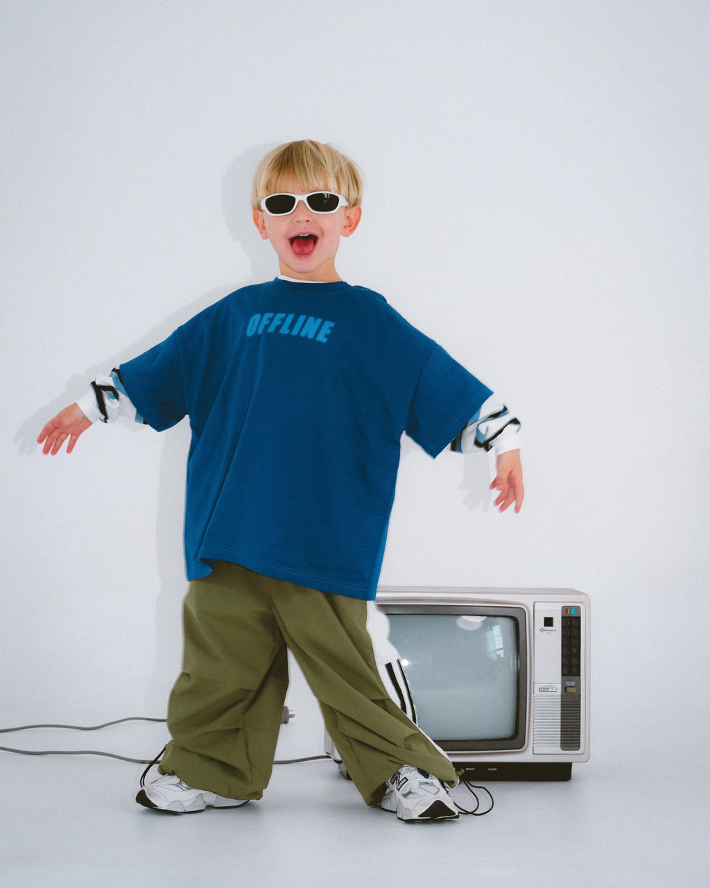 Offline Tee - Deep Blue