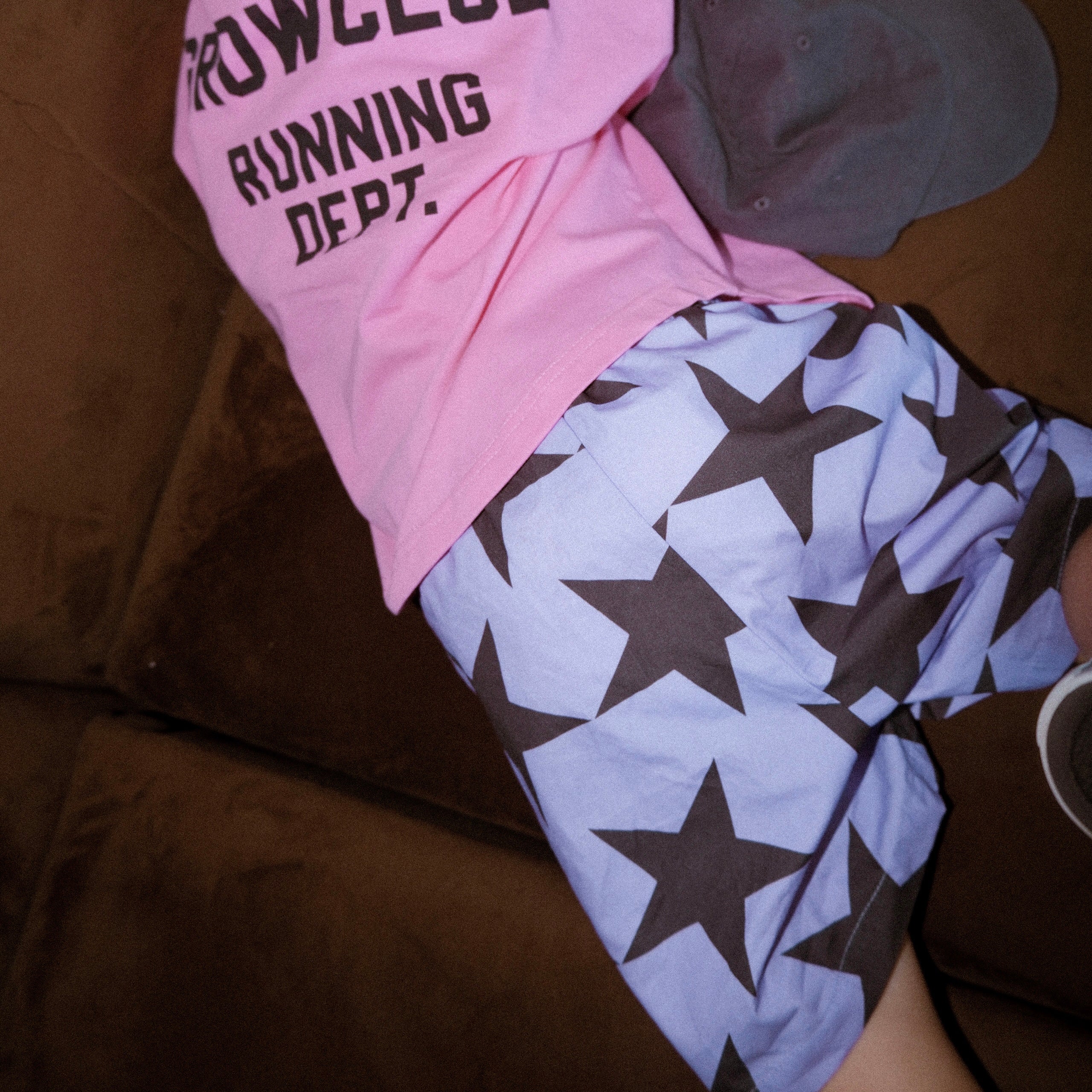 Superstar Longline Short - Purple / Ink