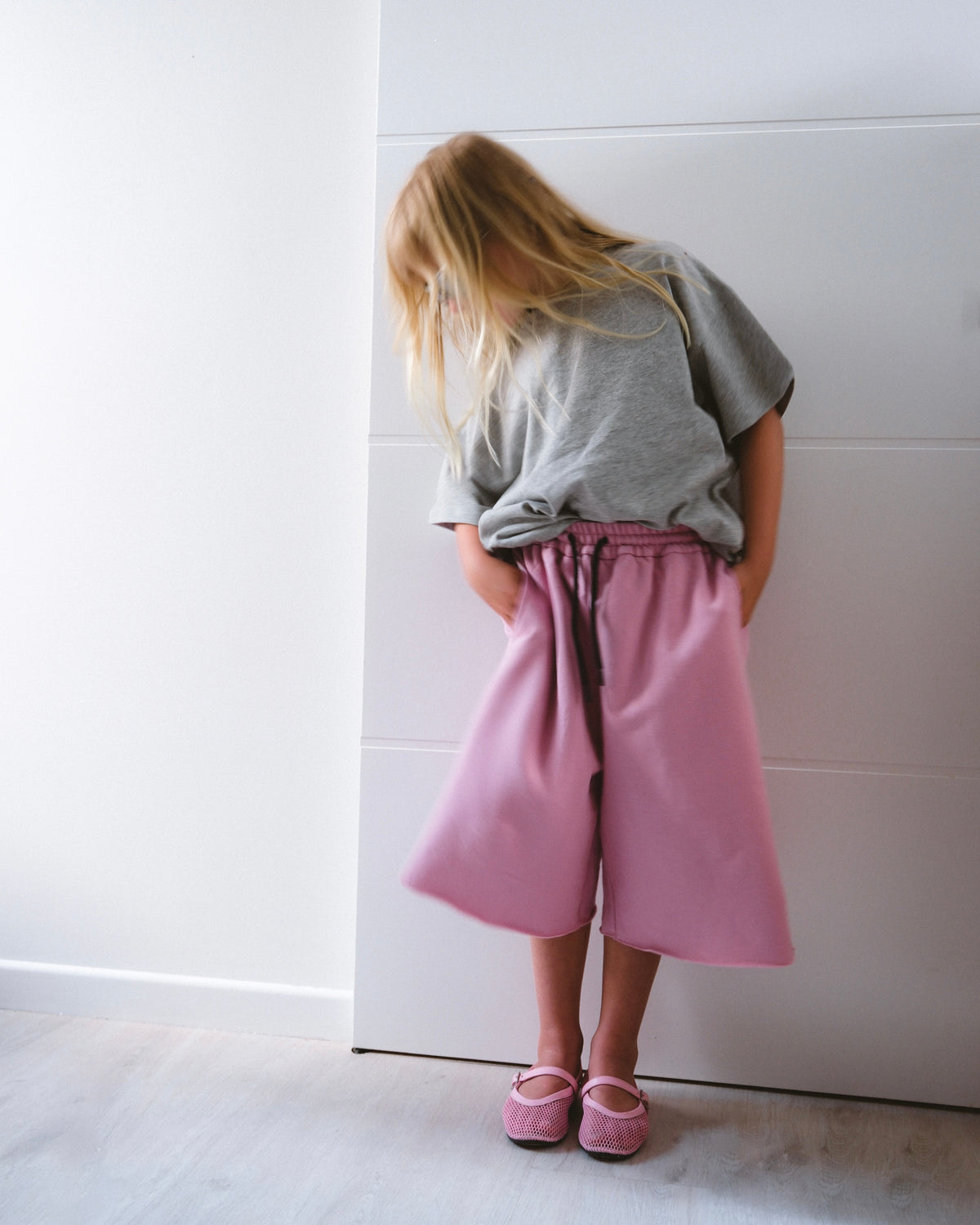 Bermuda Track Short - Dusty Rose