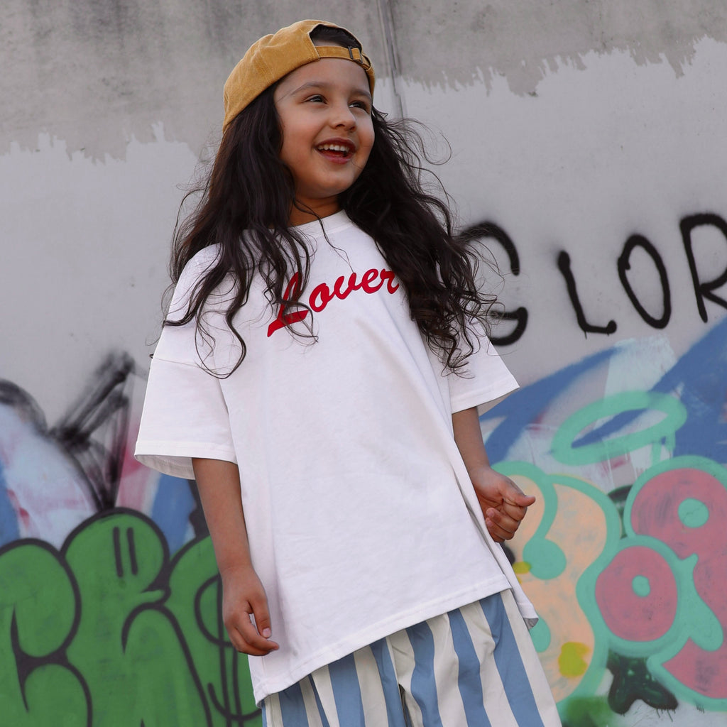 Lover Oversized Tee - True White