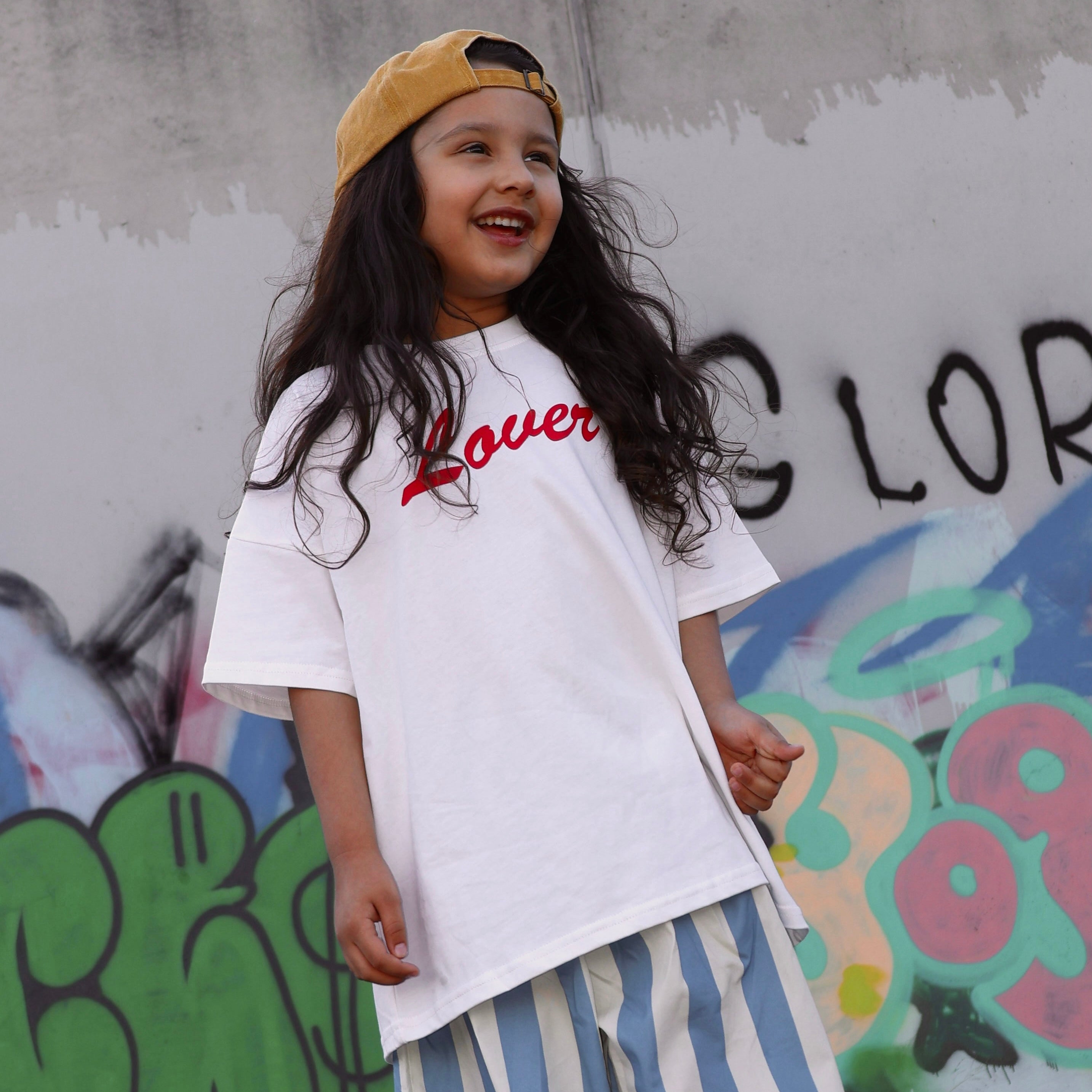 Lover Oversized Tee - True White