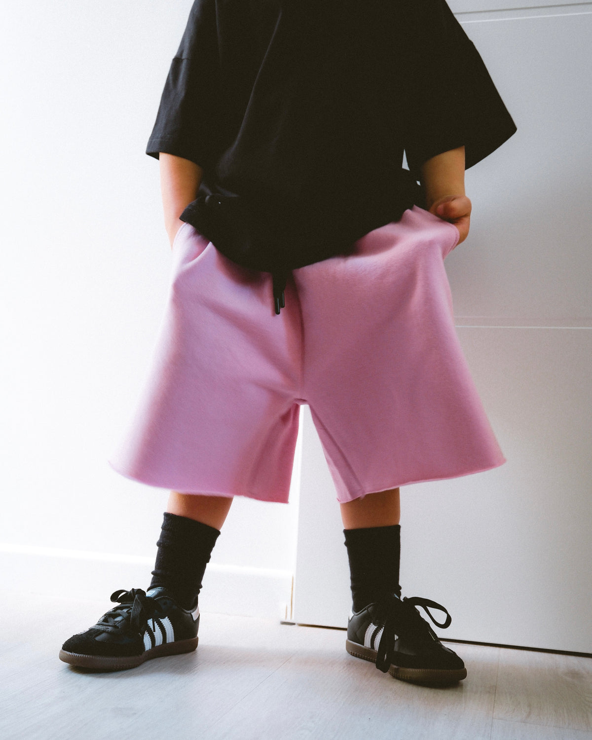 Bermuda Track Short - Dusty Rose