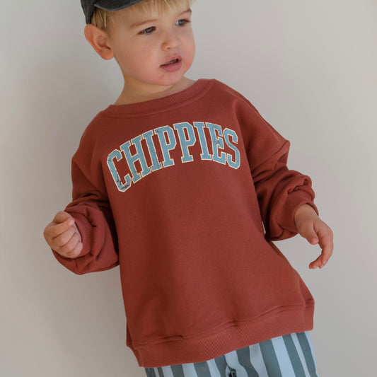 Chippies Pullover - Ox Red (PRE-ORDER)
