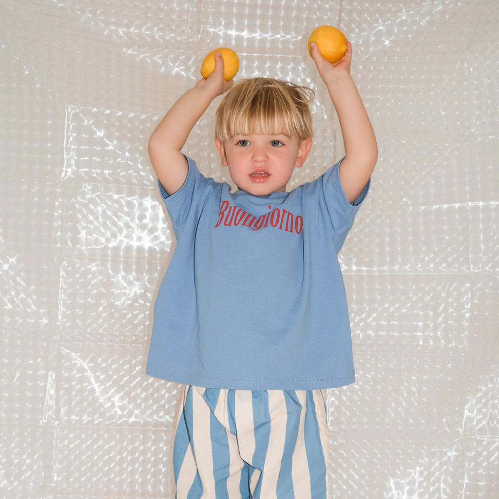 Buongiorno Oversized Tee - Blue
