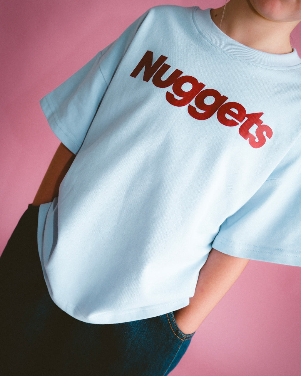 Nuggets Tee - Sky Blue