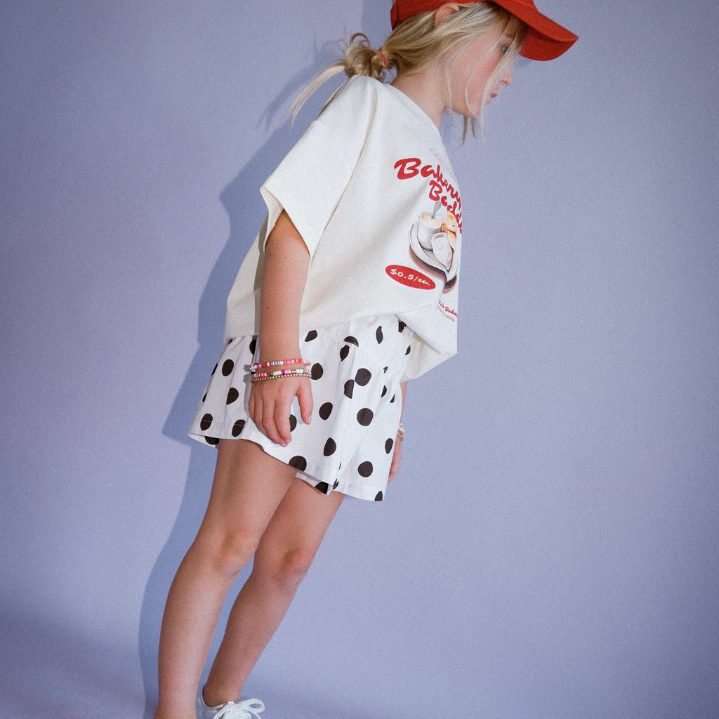 Bakery Baddie Oversized Tee - Butter