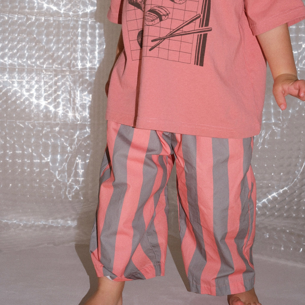 Carnival Balloon Pant - Pink/Grey
