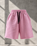 Bermuda Track Short - Dusty Rose
