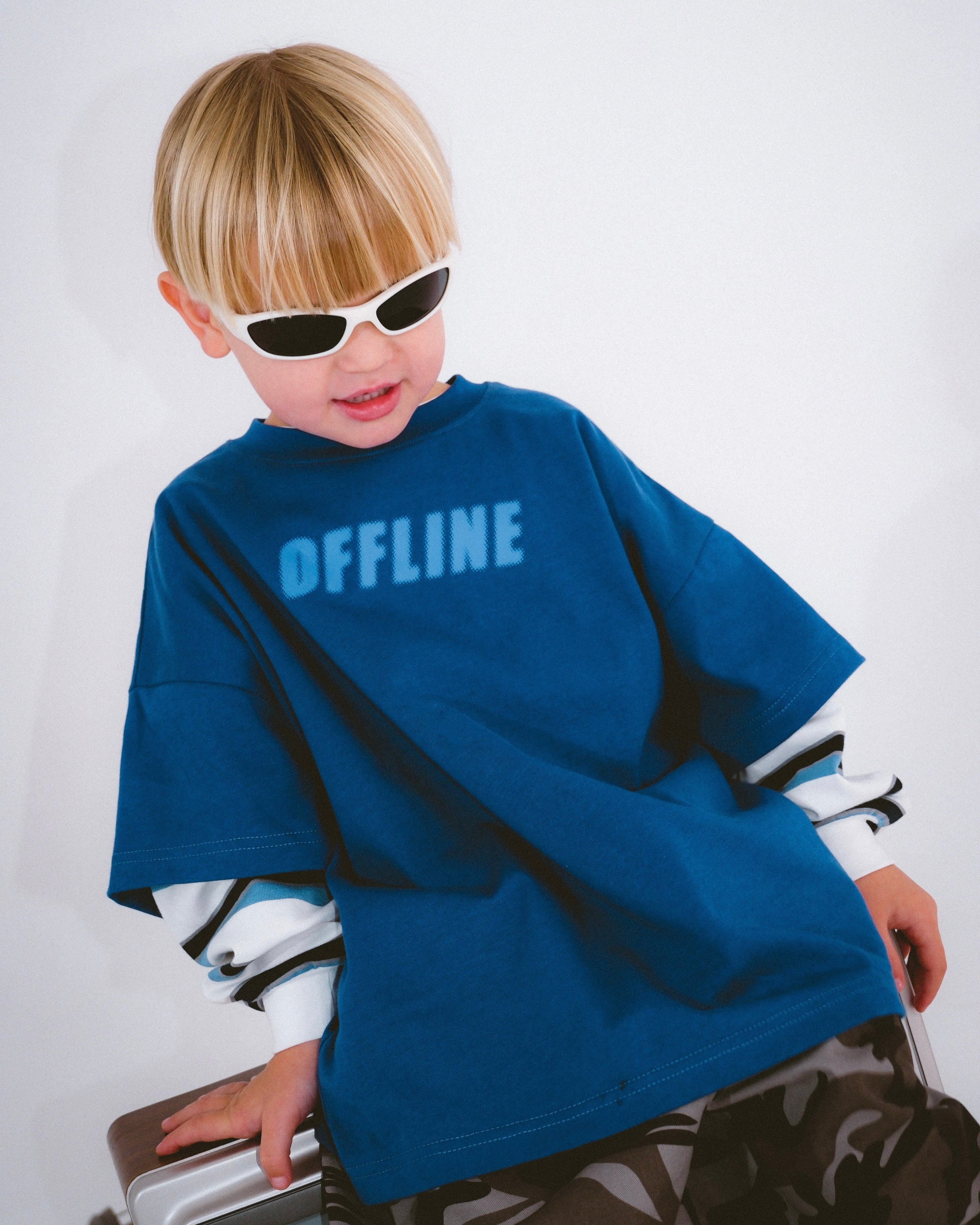 Offline Tee - Deep Blue