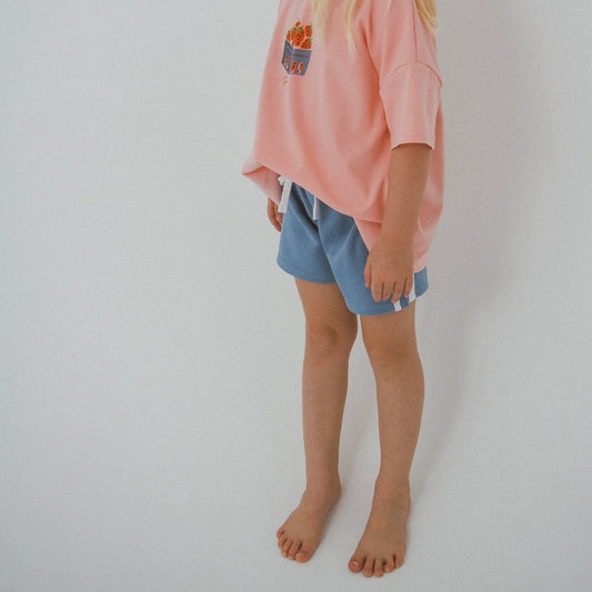 Rebel Racer Short - Powder Blue
