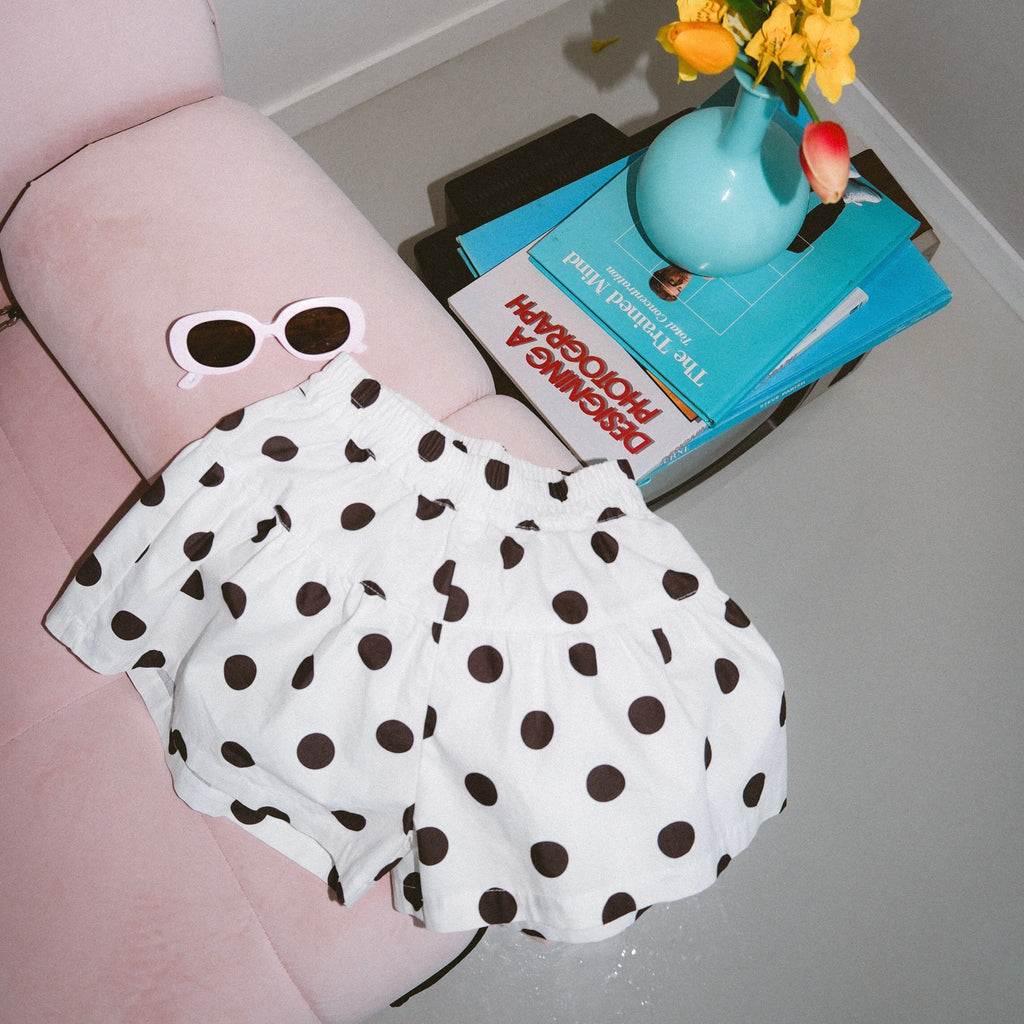 Frill Short - Polka