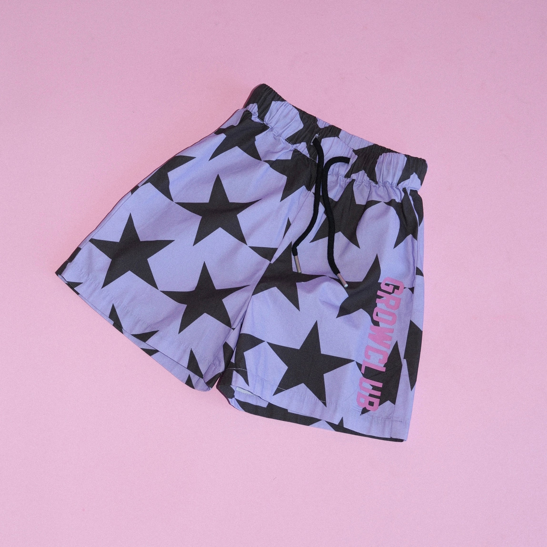 Superstar Longline Short - Purple / Ink