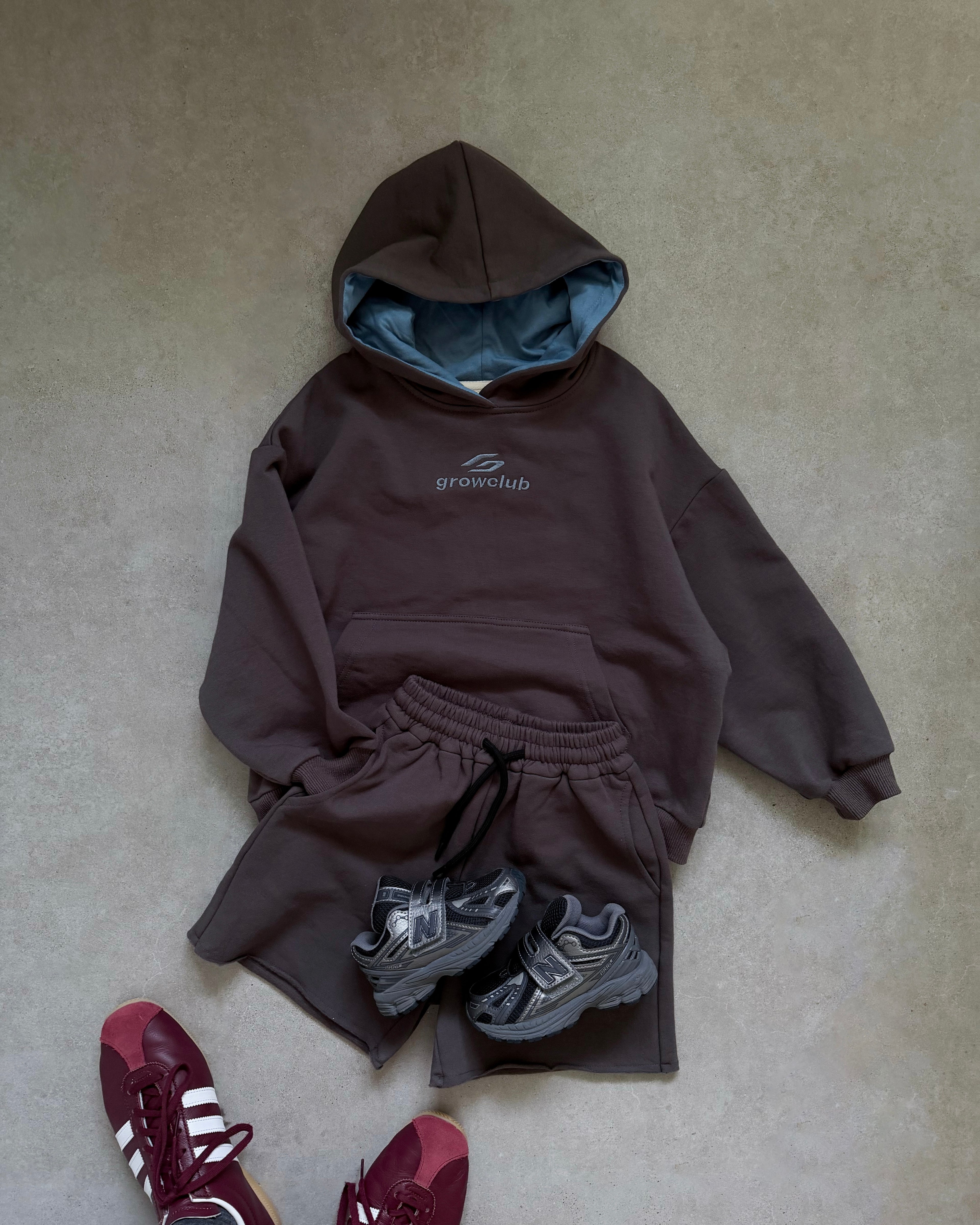 Logo Fleece Hoodie - Slate