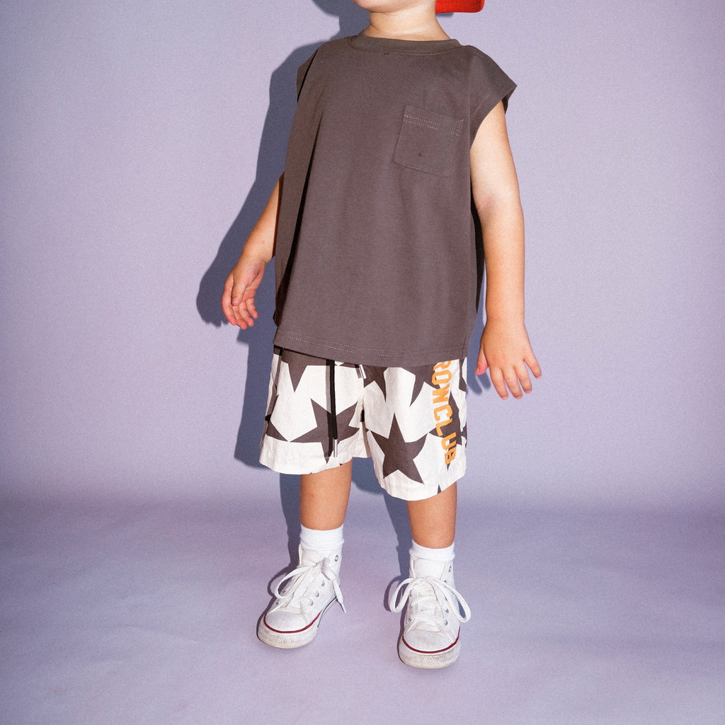 Superstar Longline Short - Off White / Ink