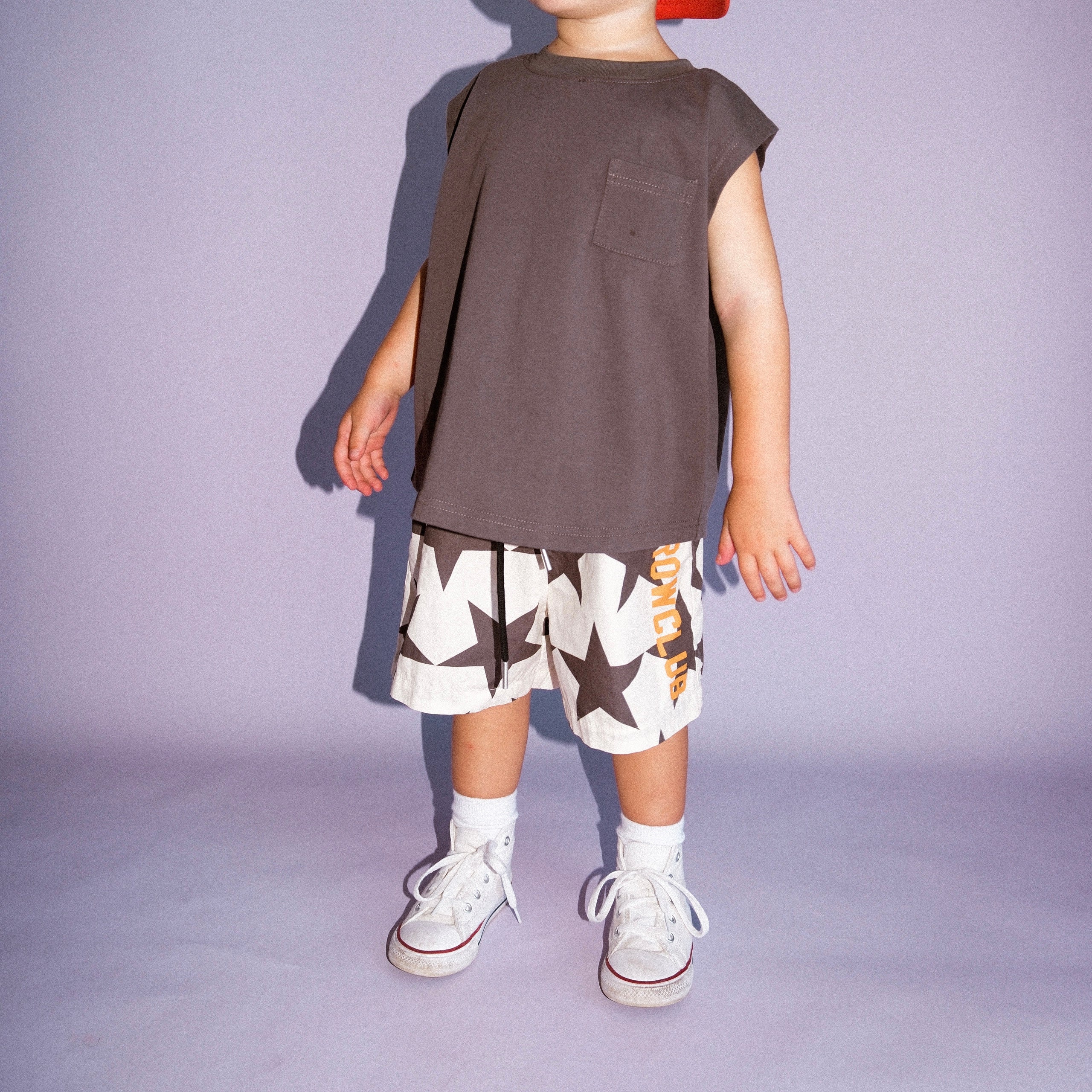 Superstar Longline Short - Off White / Ink