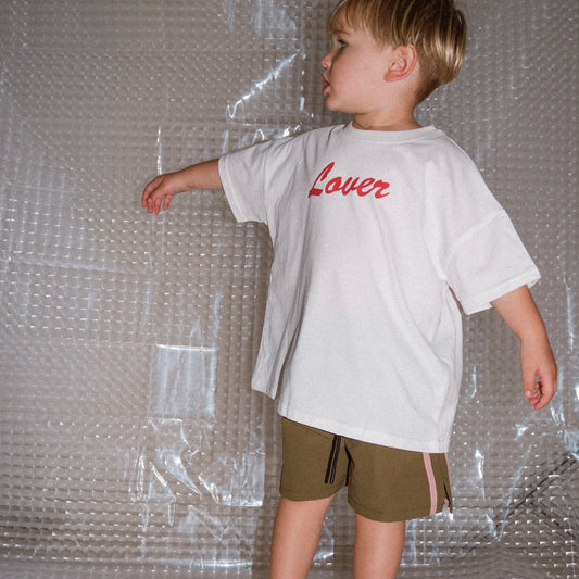 Lover Oversized Tee - True White