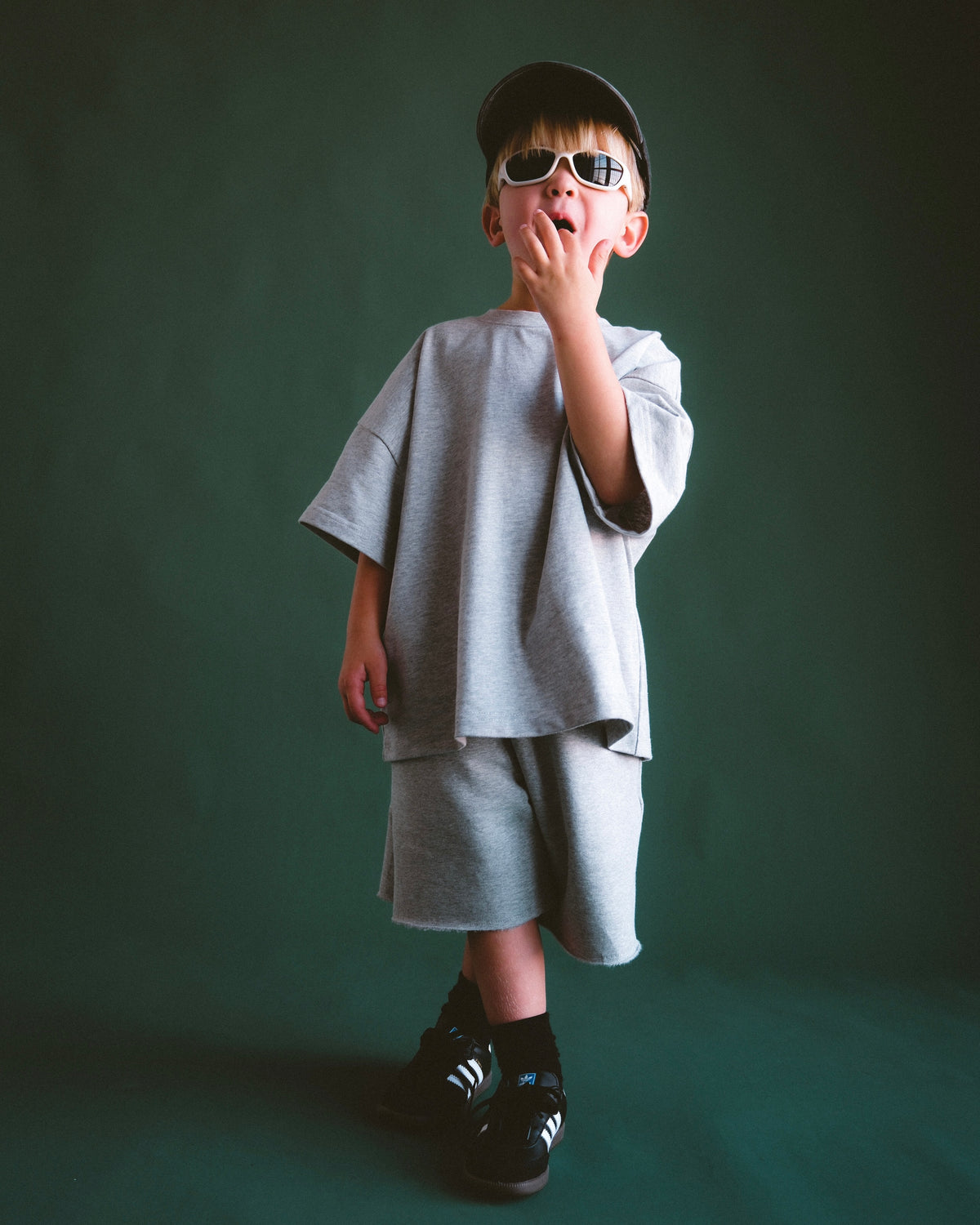 Core Essentials Tee - Grey Marle