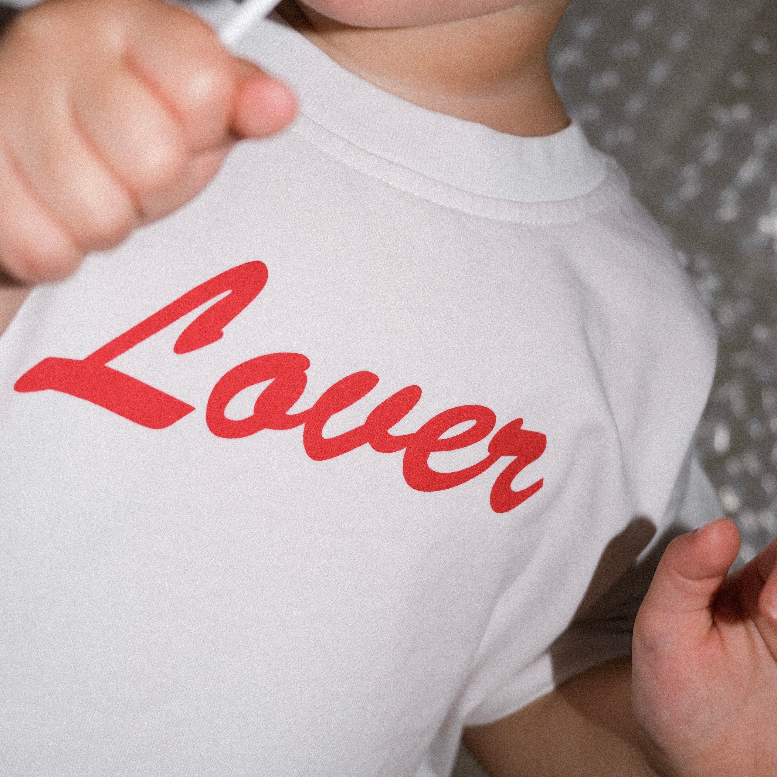 Lover Oversized Tee - True White