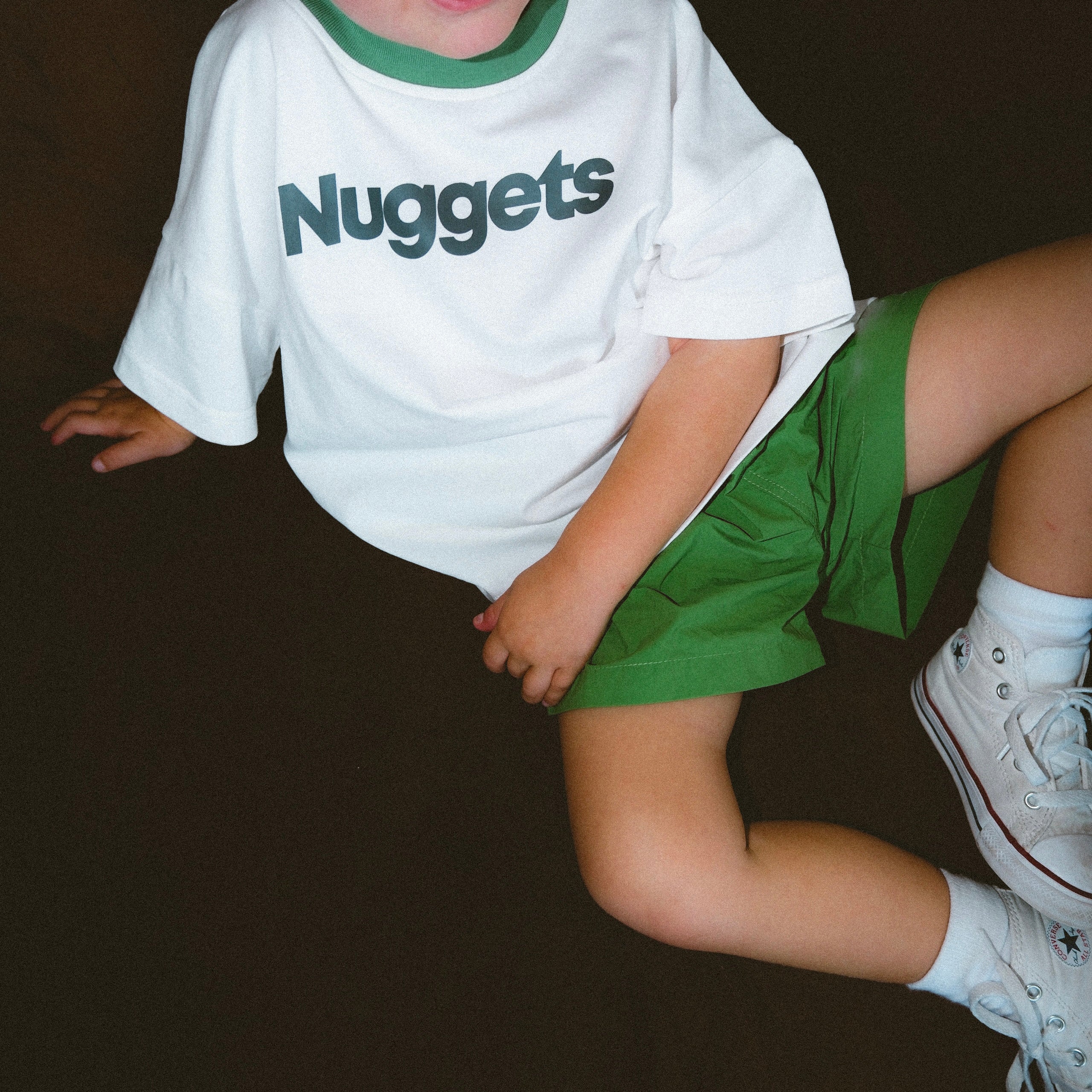 Nuggets Oversized Tee - Warm White