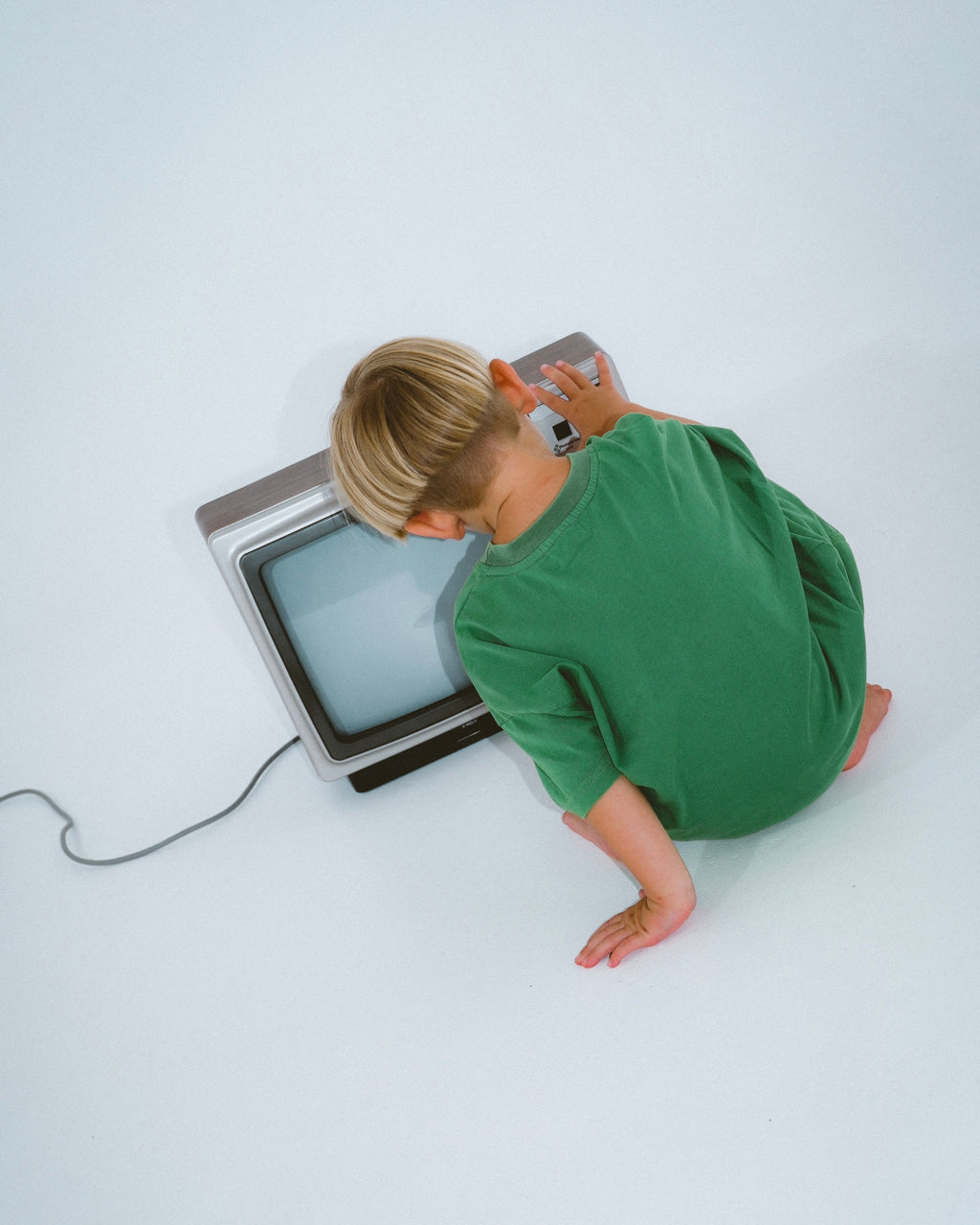 Basic Acid Wash Tee - Forest Green