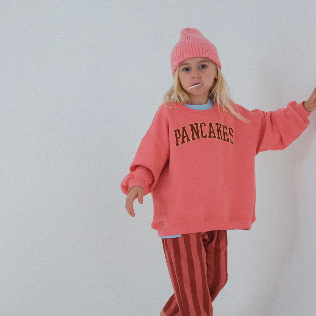 Pancakes Pullover - Bubblegum