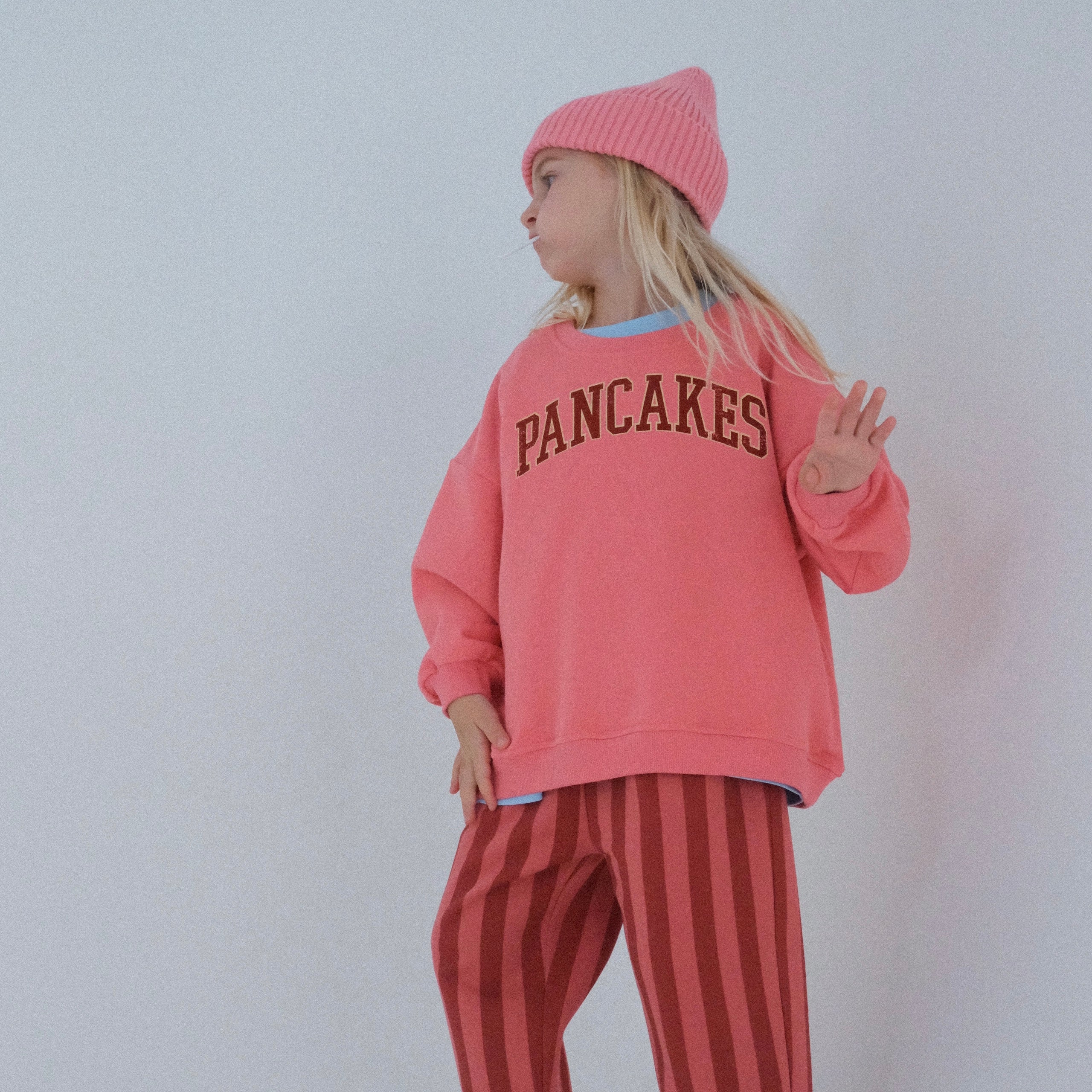 Pancakes Pullover - Bubblegum