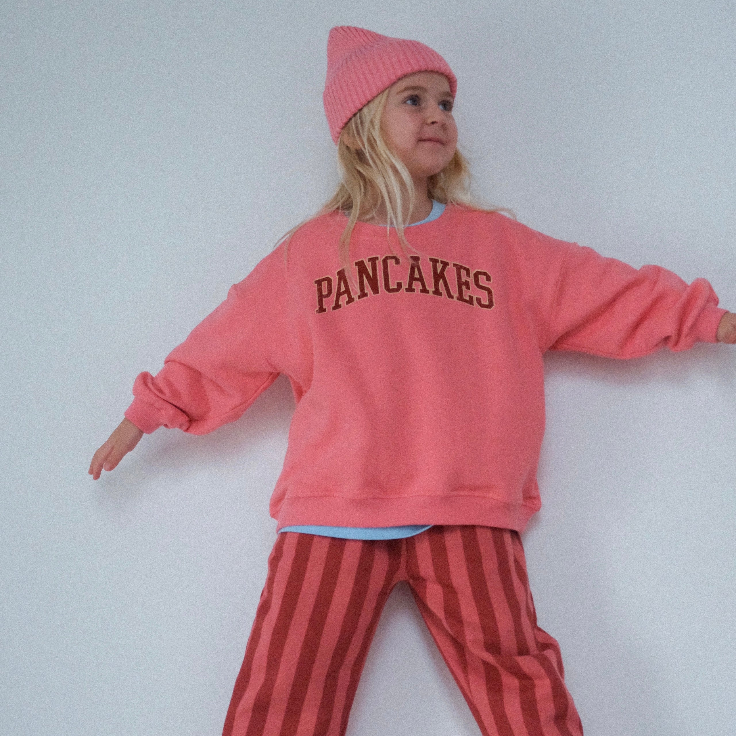 Pancakes Pullover - Bubblegum