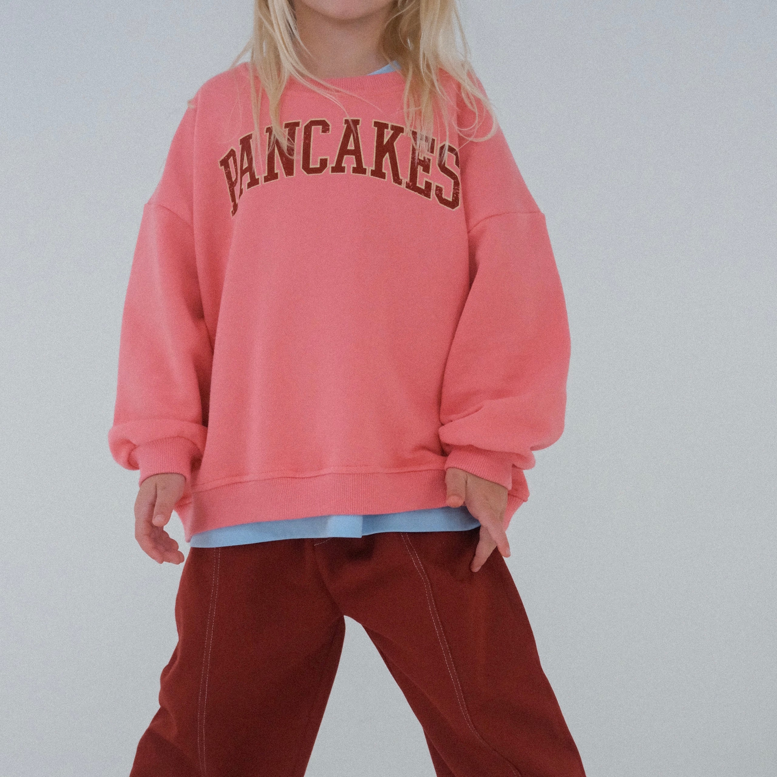 Pancakes Pullover - Bubblegum