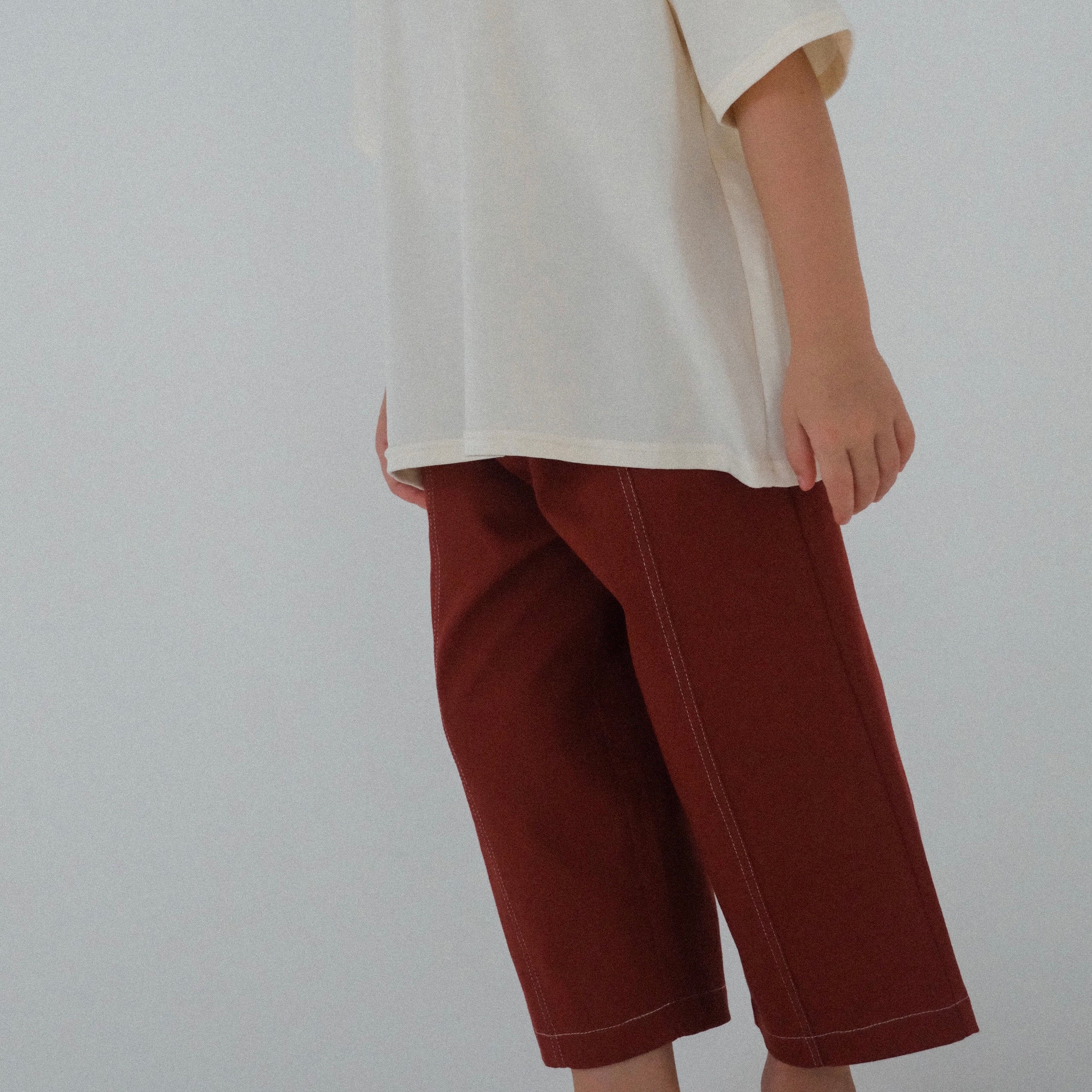 Bobby Twill Pant - Burgundy
