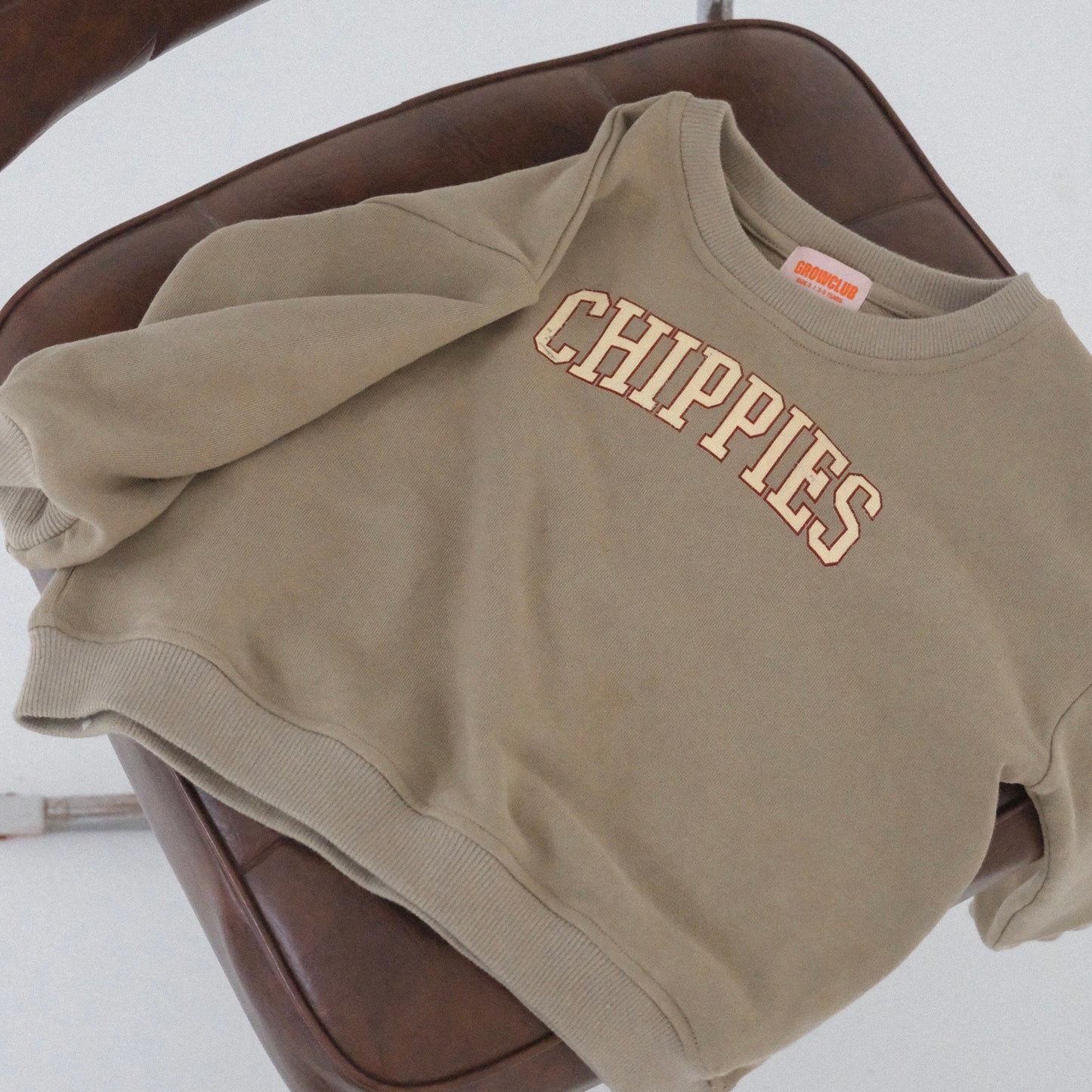 Chippies Pullover - Khaki (RE-STOCKING LATE MAY)