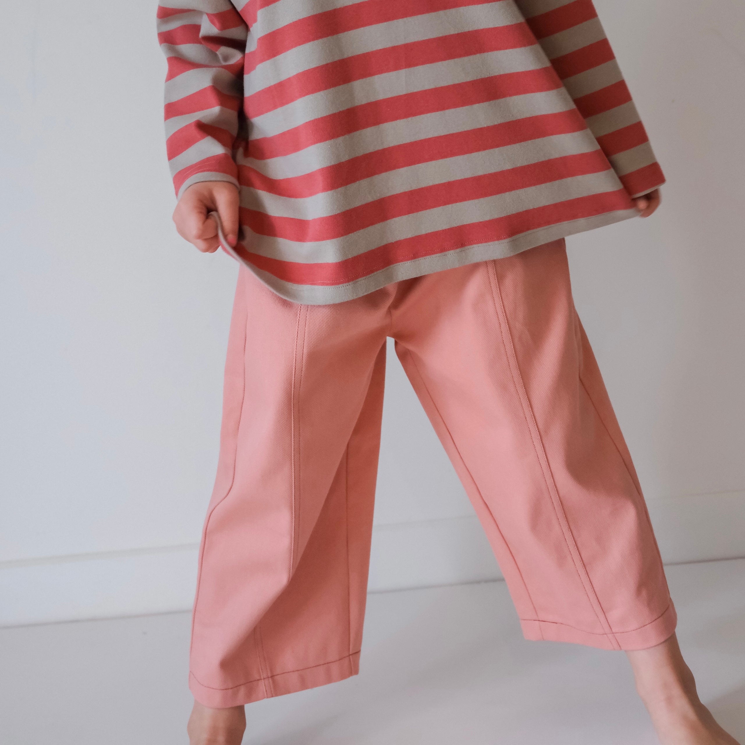 Bobby Twill Pant - Rose