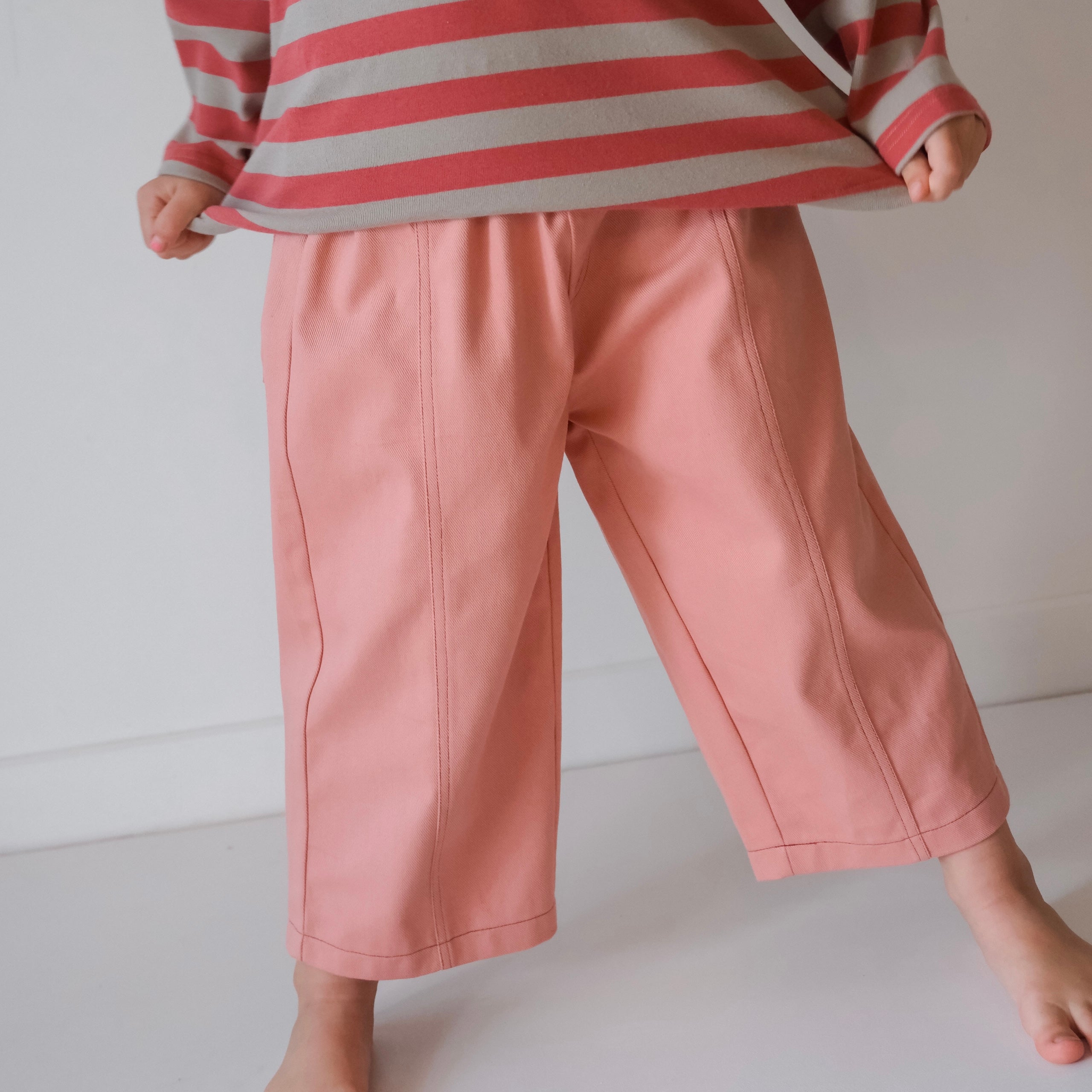 Bobby Twill Pant - Rose