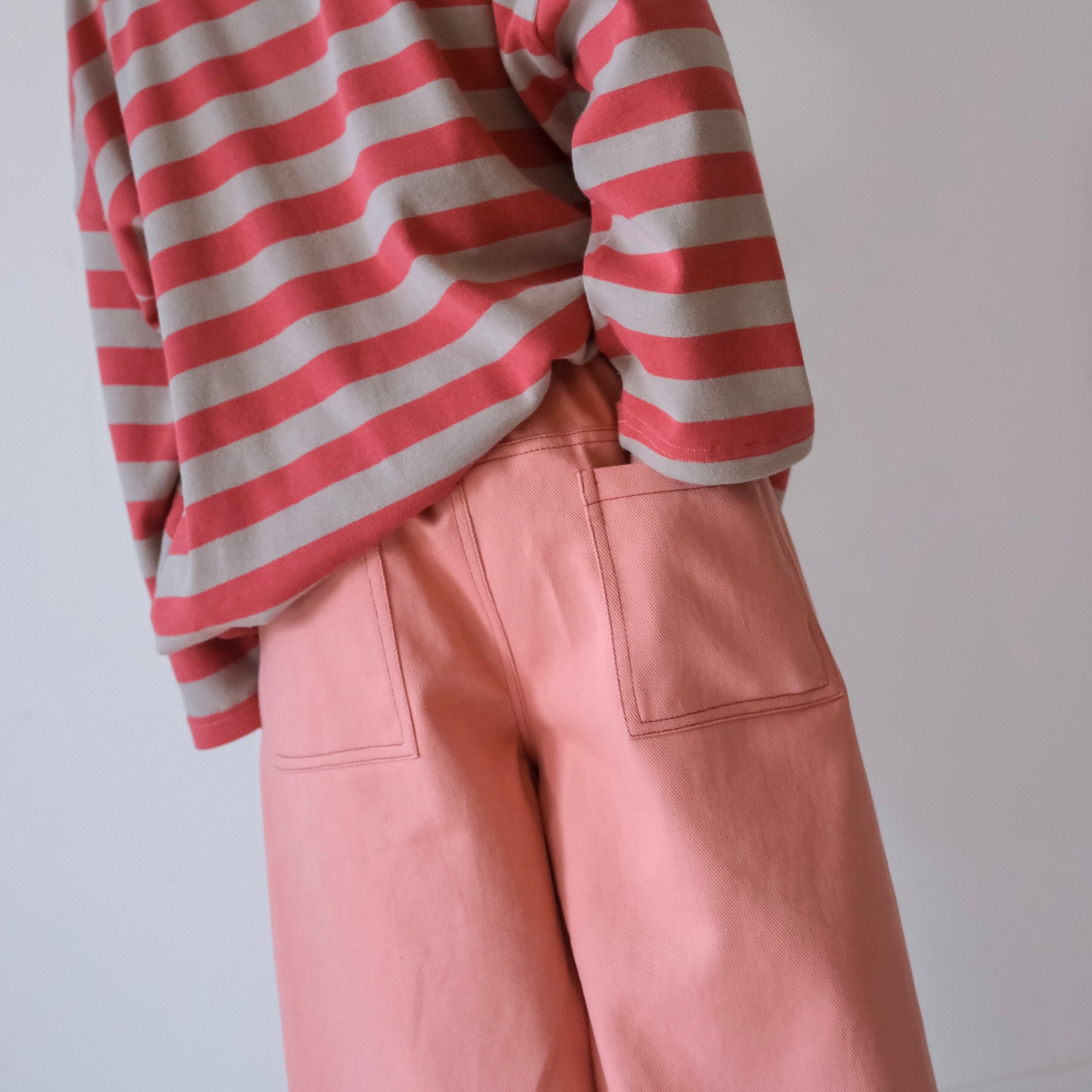 Bobby Twill Pant - Rose