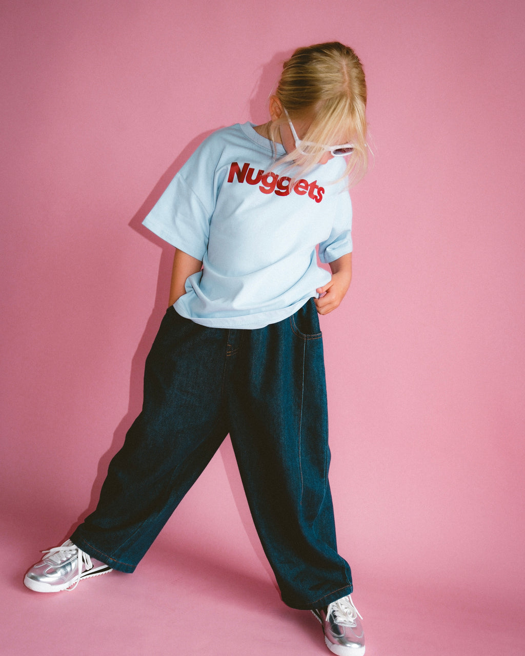 Nuggets Tee - Sky Blue
