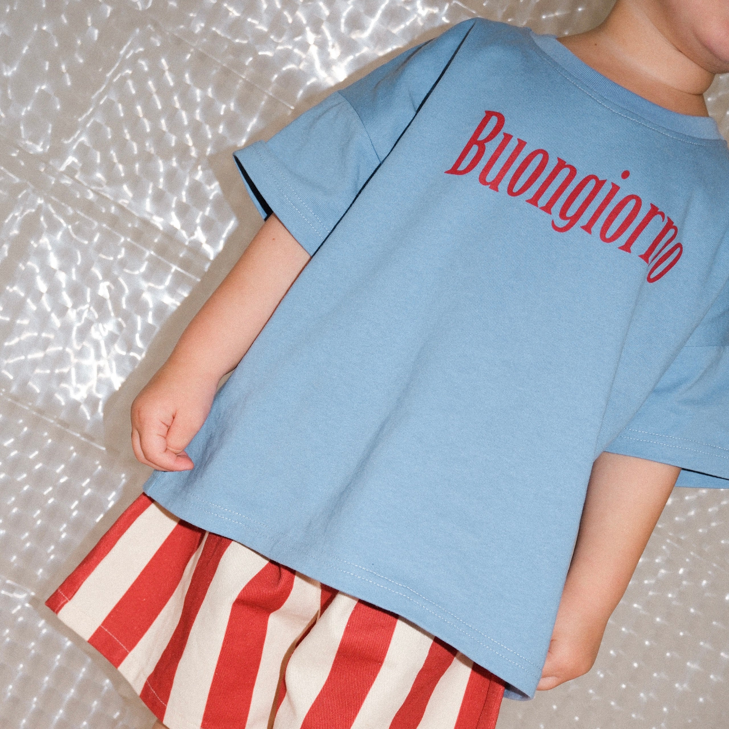 Buongiorno Oversized Tee - Blue