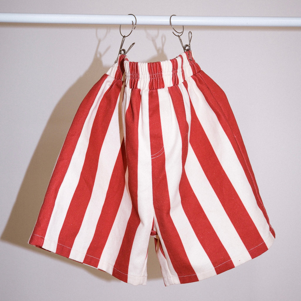 Carnival Jort - Cream/Red