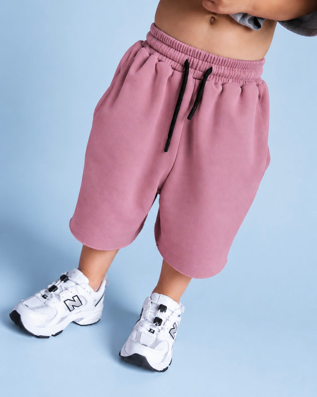 Bermuda Track Short - Dusty Rose