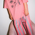 Carnival Balloon Pant - Pink/Grey