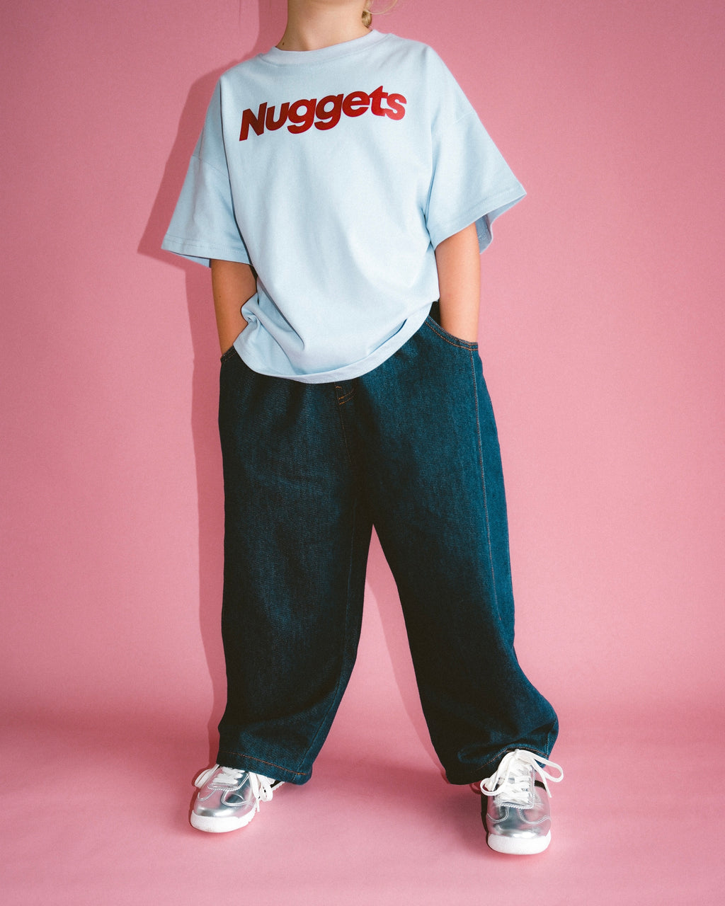 Nuggets Tee - Sky Blue